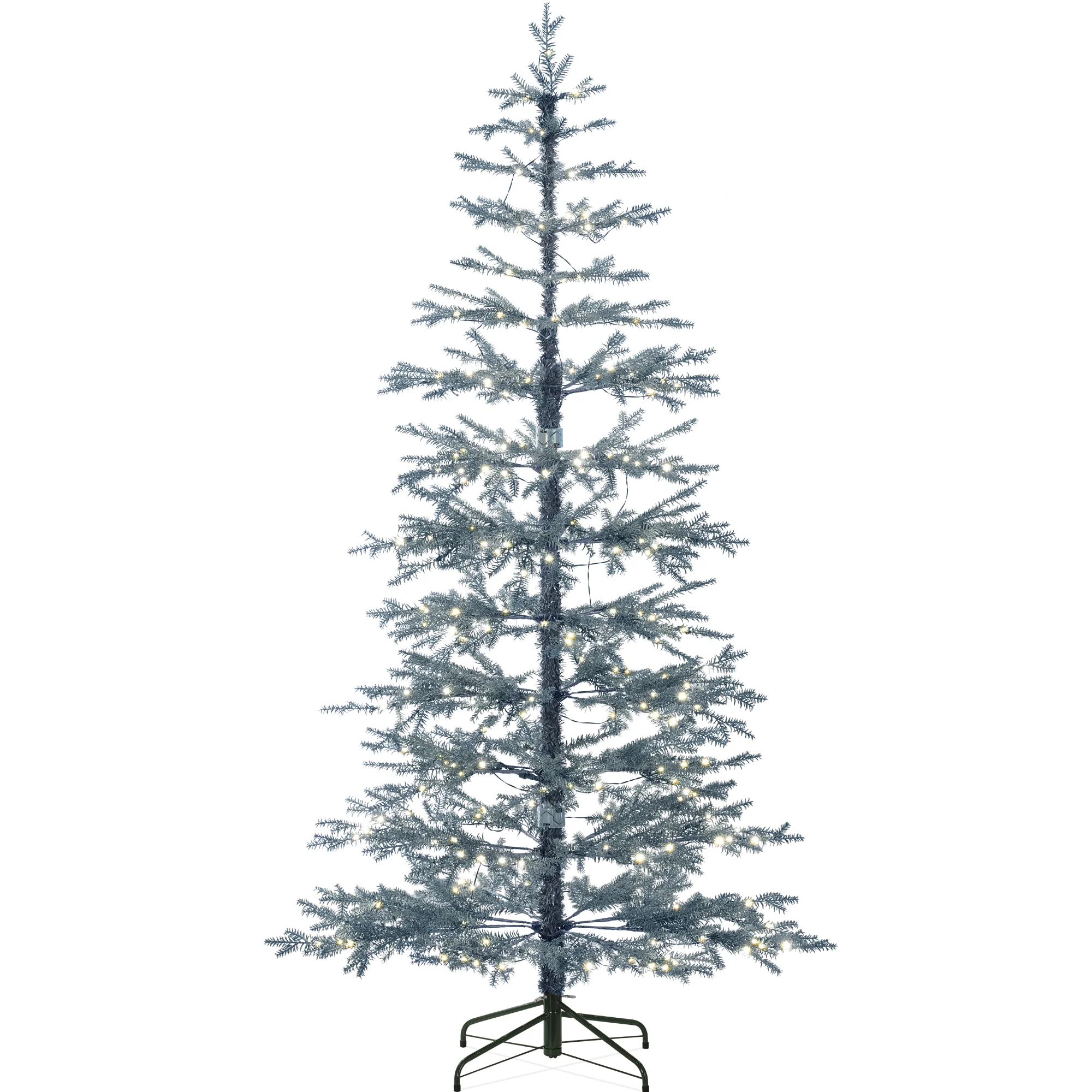 Best Choice Products 4.5ft Pre-Lit Sparse Christmas Tree w/ 100 2-in-1 LED Lights, Cordless Connection, Metal Stand - Image 24