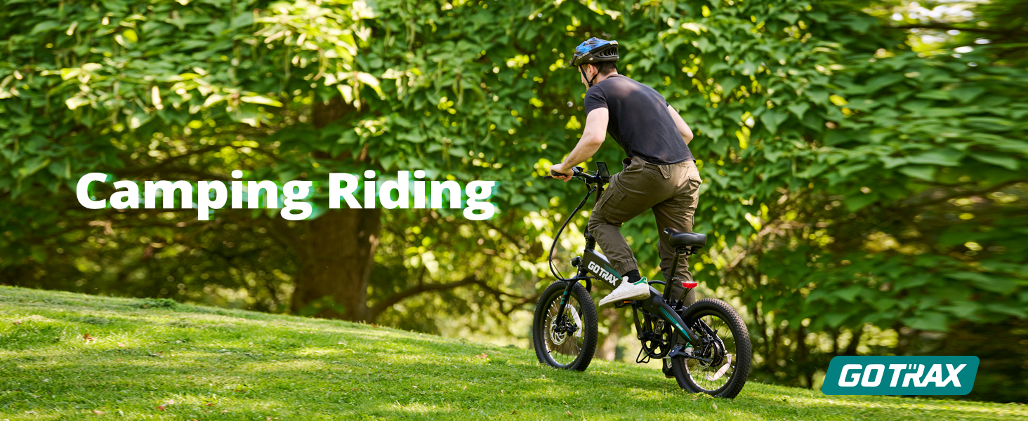 Vélo électrique pour le camping