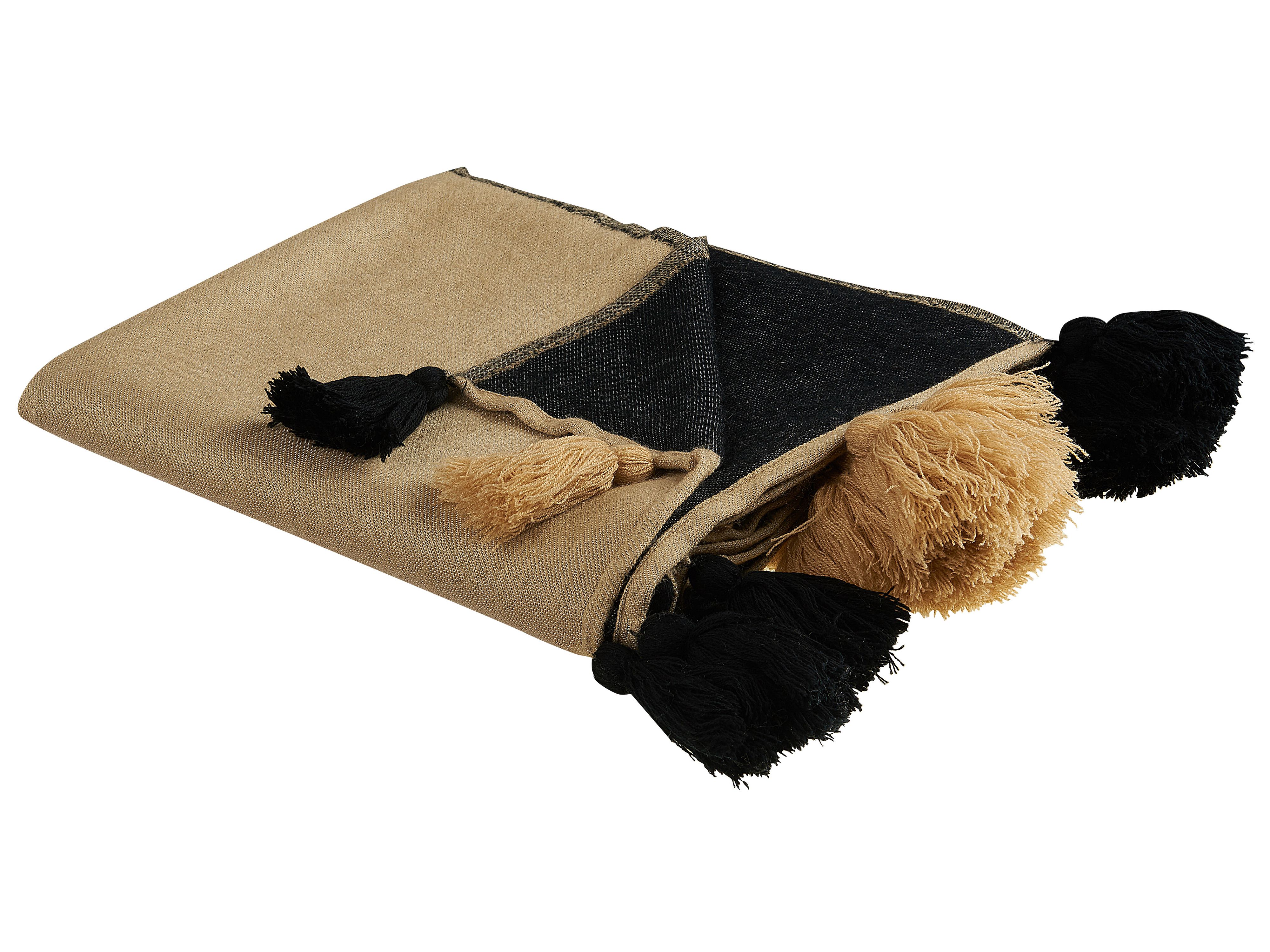Blanket THUMKI Fabric 130 x 170 cm Beige