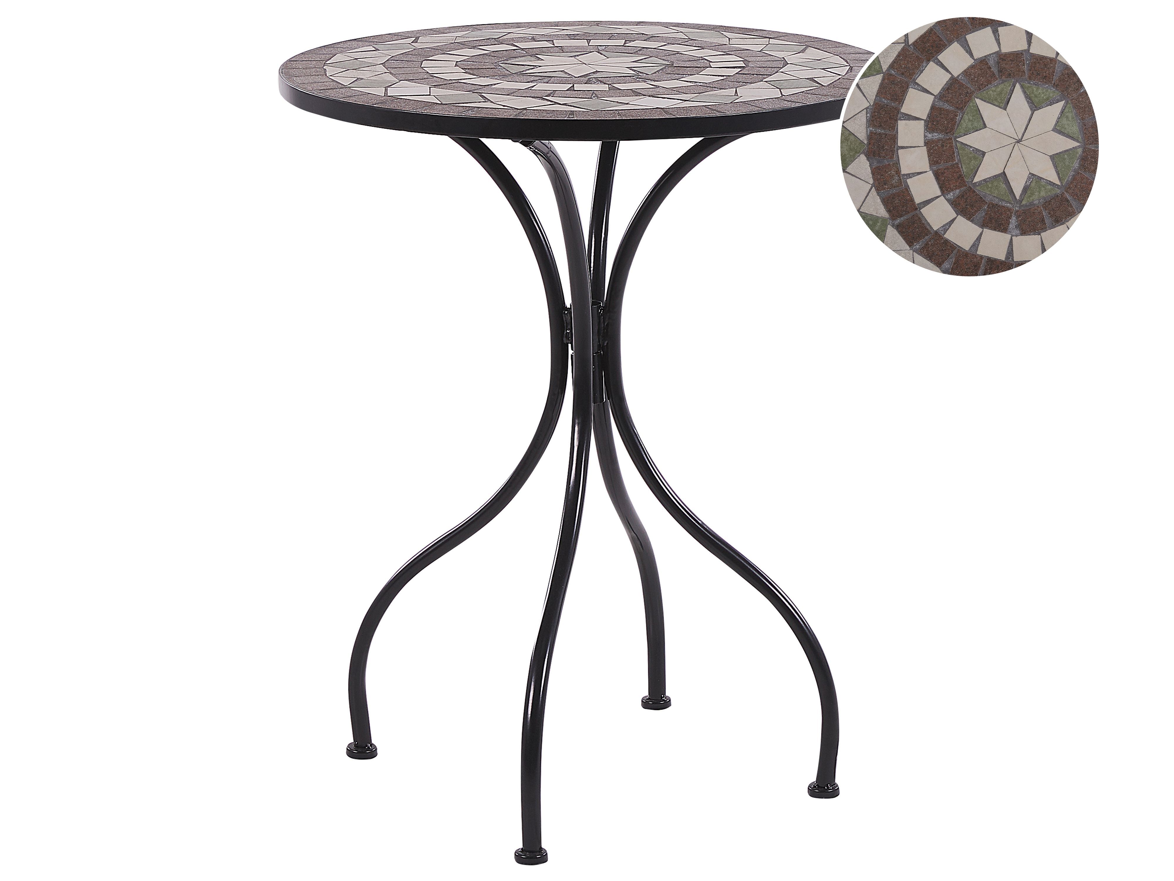 Bistro Table CARIATI 60 cm 60 cm Black