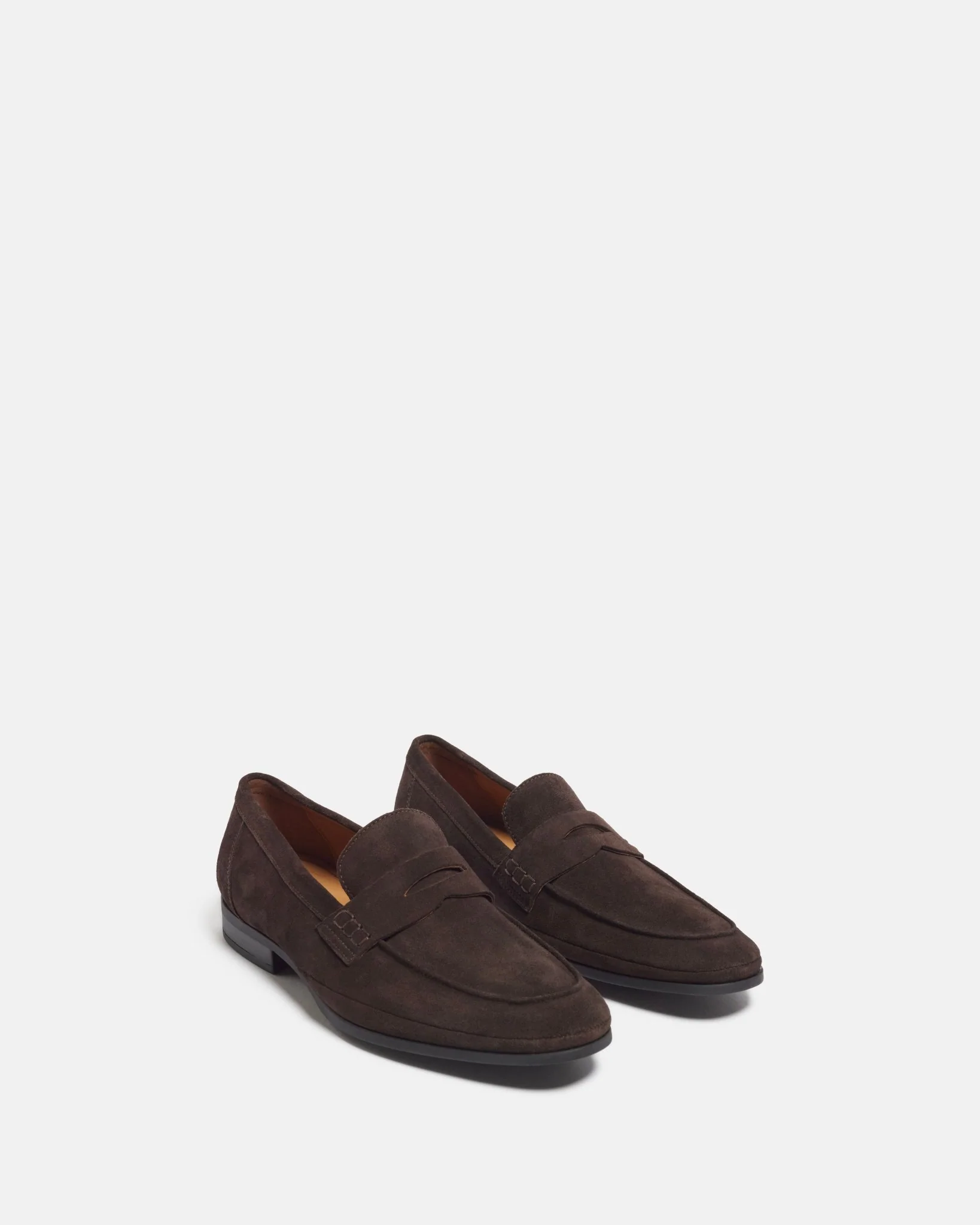 MOCASSINS VALERIO/VEL - En cuir velours marron