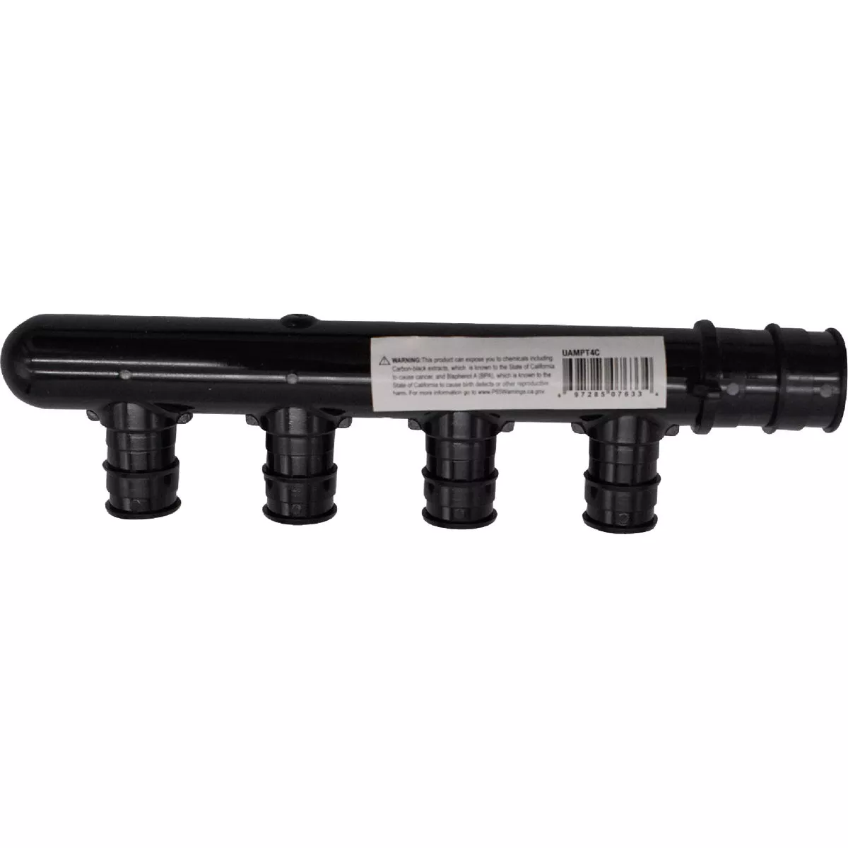 SharkBite 3/4 In. Closed Trunk x 1/2 In. Branches Poly PEX-A 4-Branch Multi Port Tee Fitting