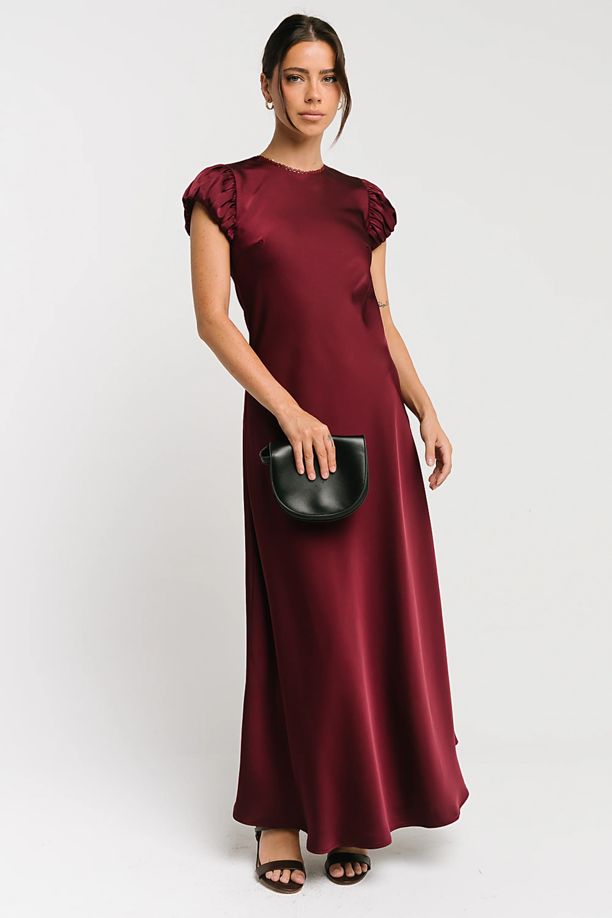 Ellianna Maxi Dress in Plum