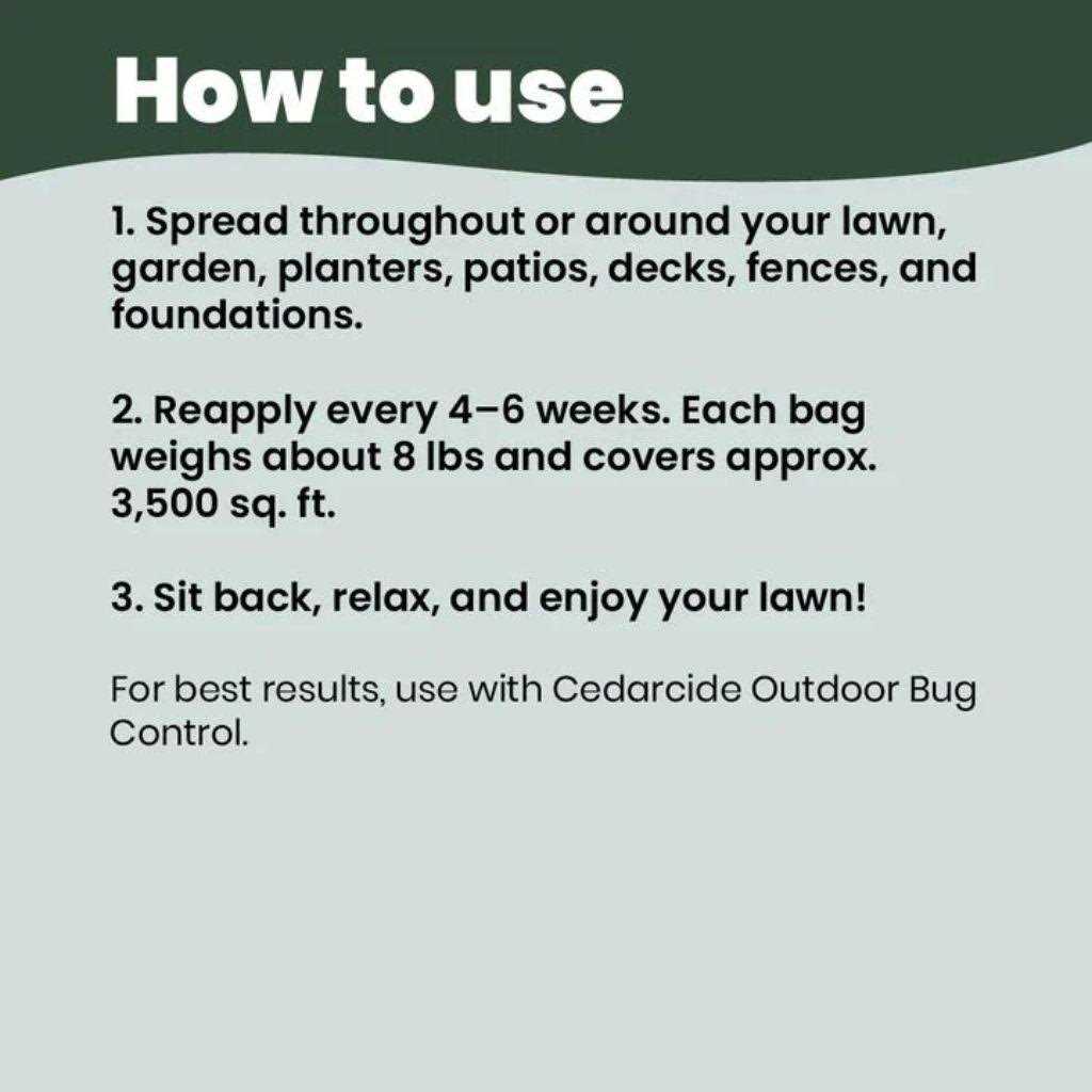 Cedarcide Insect-Repelling Cedar Granules - Image 5 Cedarcide Insect-Repelling Cedar Granules - Image 5