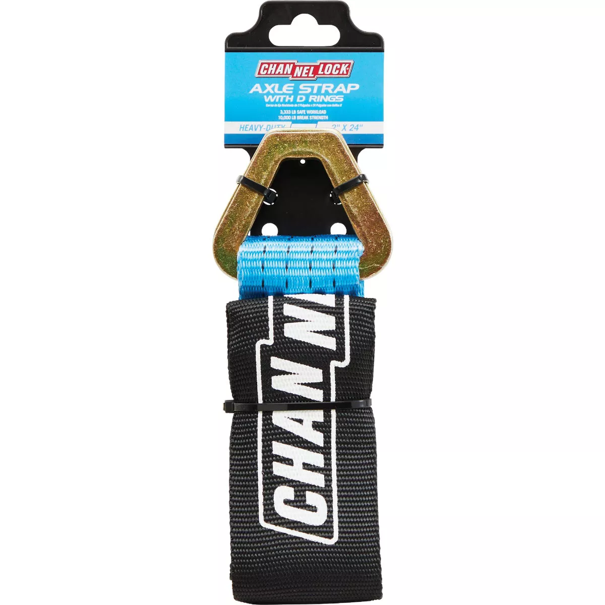 Channellock 2 In. x 24 In. Axle Strap With D Rings