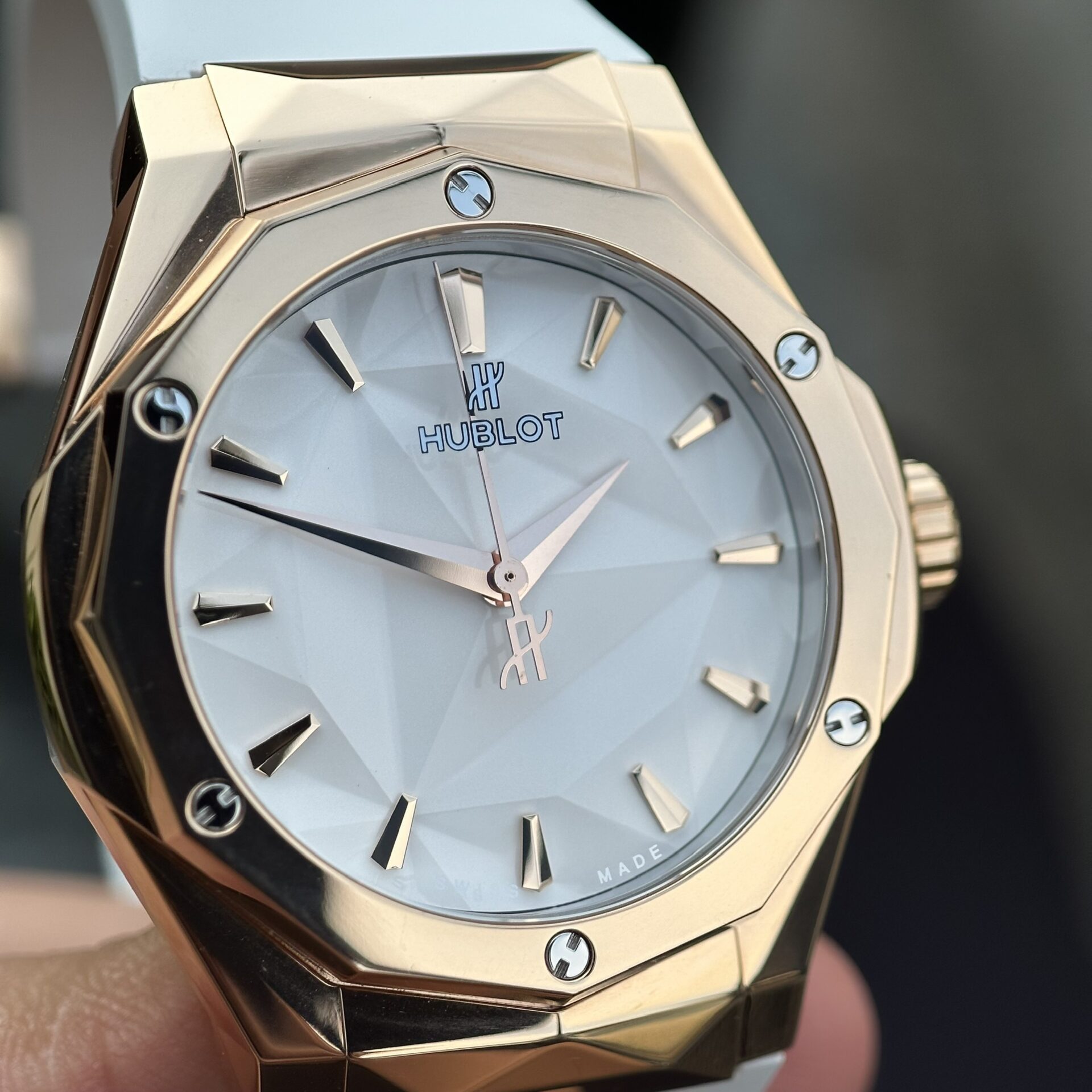 Hublot Replica Watch Orlinski King Gold White Dial APS Factory 40mm - Top club