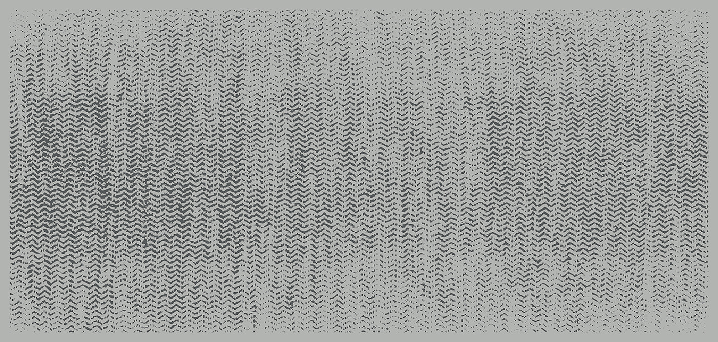 MD Entree - Design mat - Universal - Zigzag Grey - Vloerkleed -