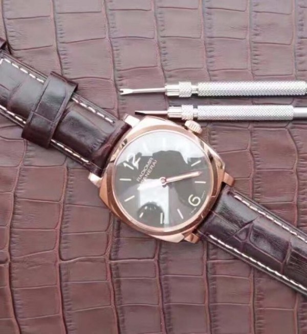 Replica Panerai XF PAM513 Brown Leather Strap P.999 - Top club