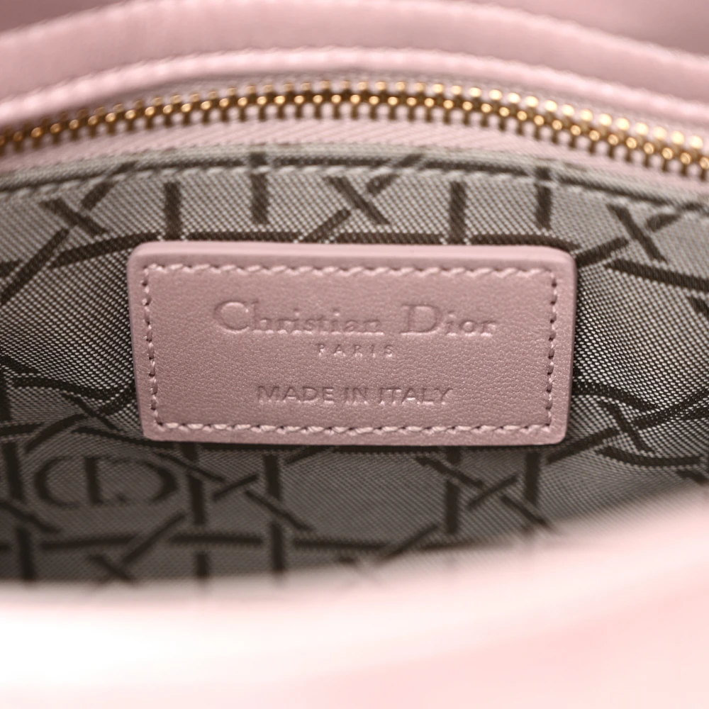 Replica Handbags That Shine – Dior Lotus Metallic Cannage Bag