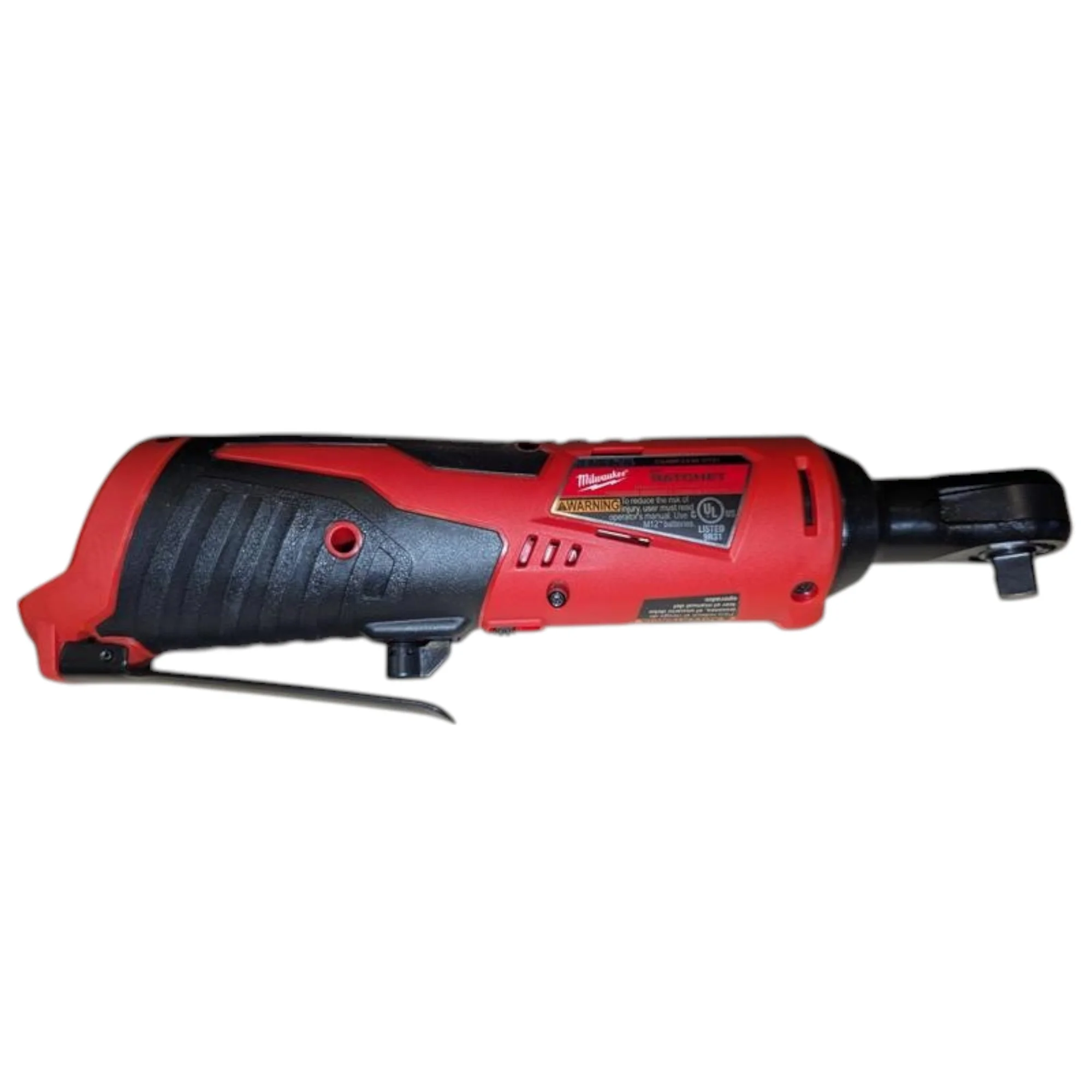 Milwaukee M12 12V Cordless 3/8 in. Ratchet Tool Kit �C Includes REDLITHIUM Battery, Charger & Case - Model 2457-21 - Image 5