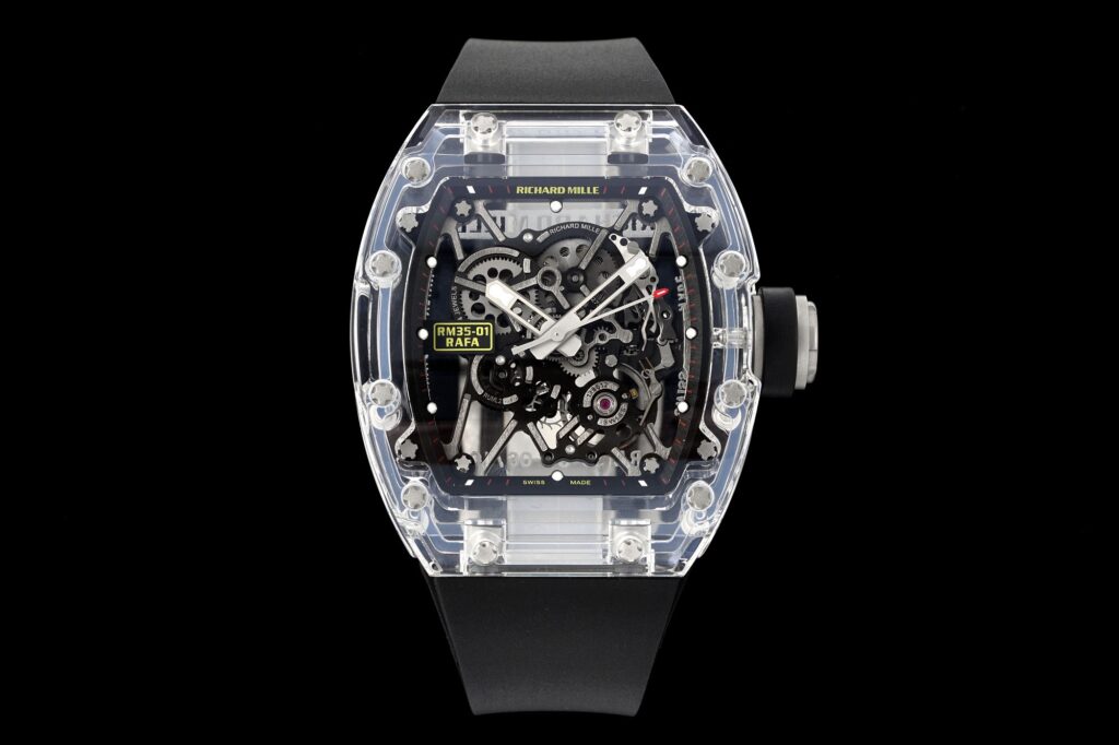 Richard Mille RM35-01 Rafael Nadal Sapphire Replica 11 Watch Factory BBR 44mm - Top club