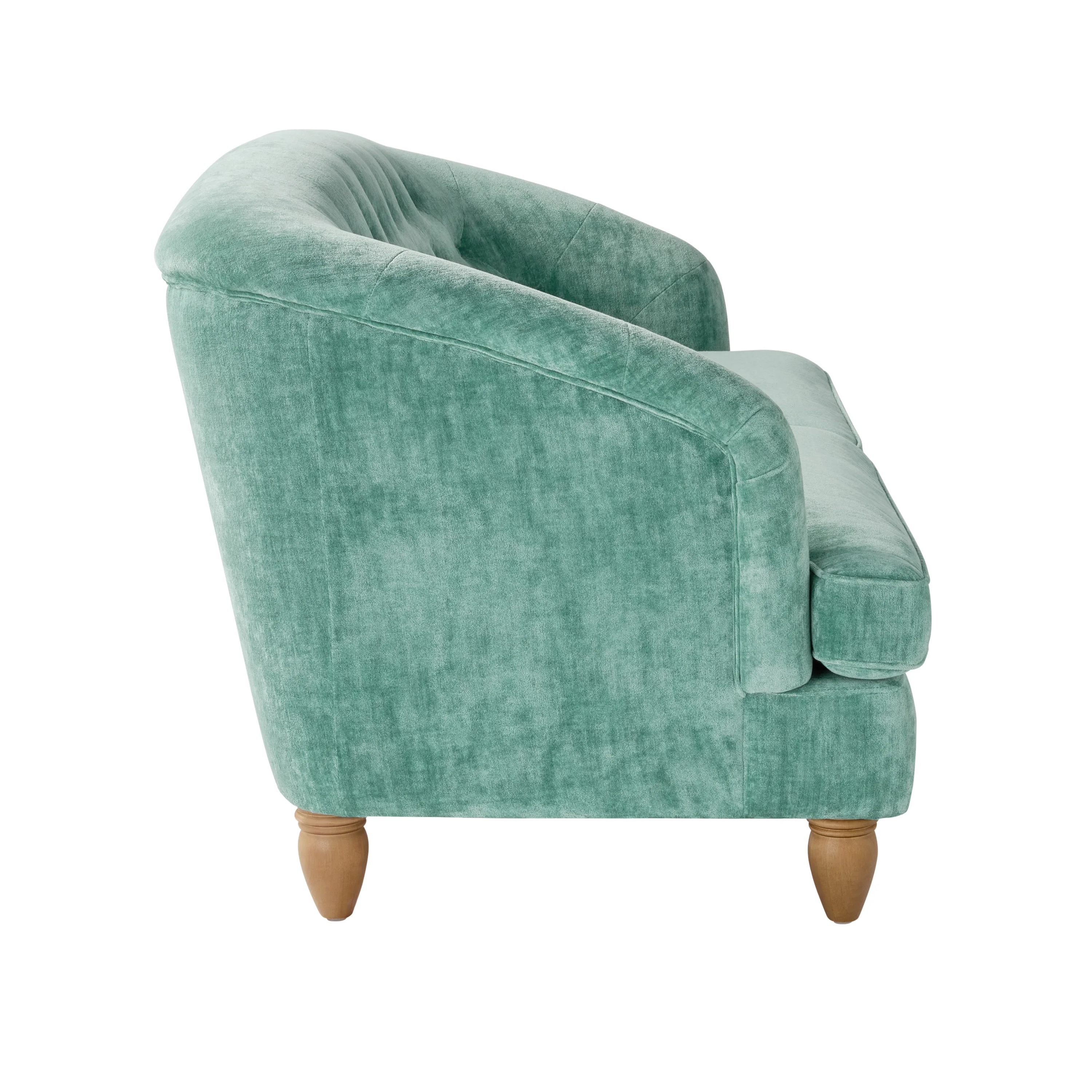 The Pioneer Woman Laurel Tufted Sofa, Cream Velvet, 79.53 in - Image 16