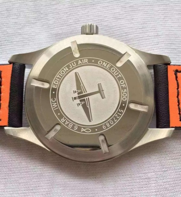 Replica IWC MKF Mark XVIII IW327002 White Dial Leather Strap A2892 - Top club