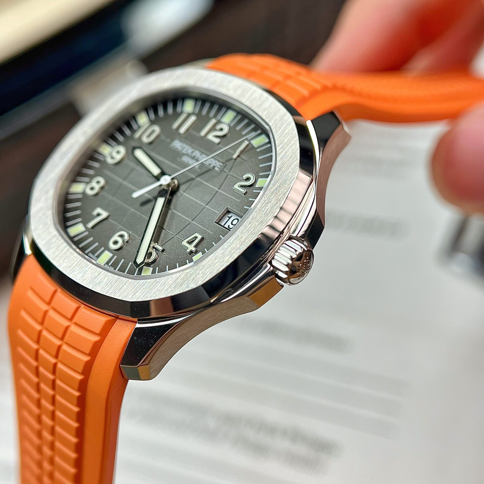 Patek Philippe Best Replica Watch Aquanaut 5167A Gray Dial 3K Factory 40mm - Top club