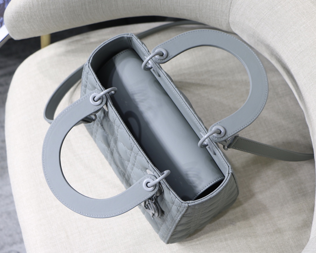 Medium Lady Bag  Black/White/Beige/Grey For Women 9.5in/24cm M0565ONGE_M9001:1High-quality replica