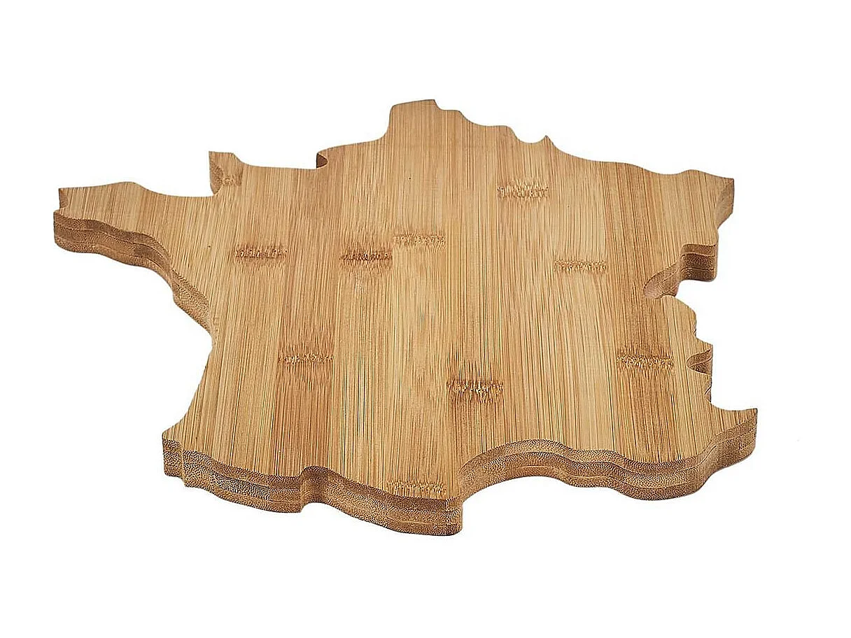 Planche à Fromage en Bois aux Formes de la France - HEXAGONE