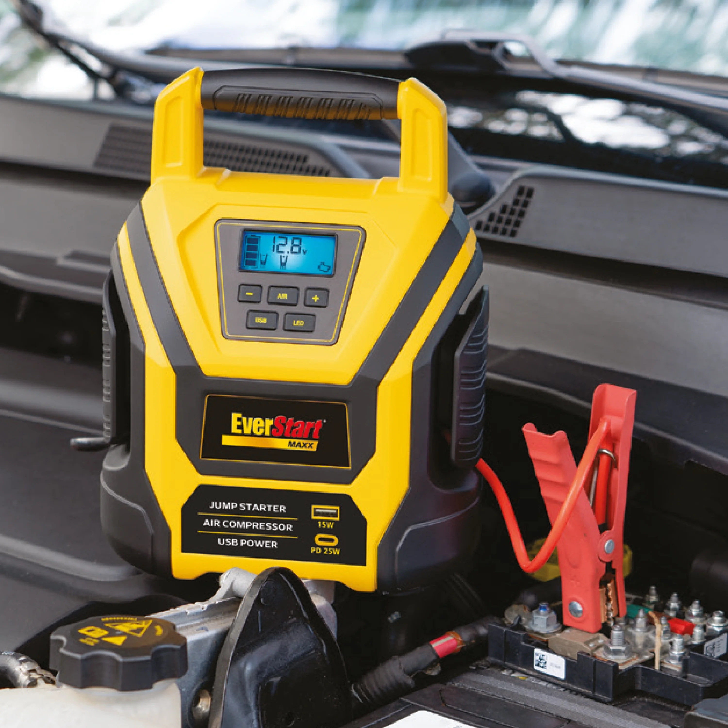 EverStart 1600 Amp Lithium Jump Starter with Air Compressor - Image 5