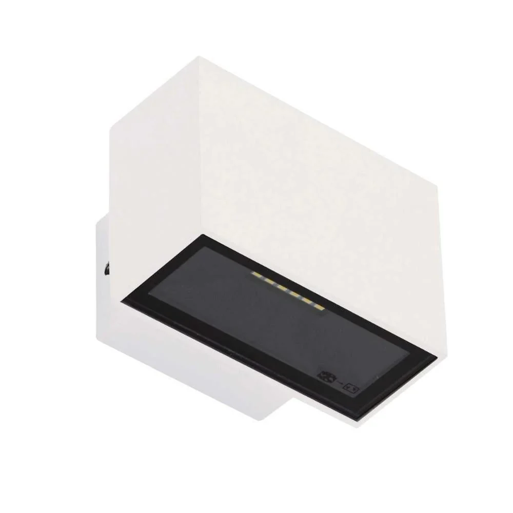 Domus BLOCK - 6W/12W LED Modern Exterior Up/Down Wall Light IP65