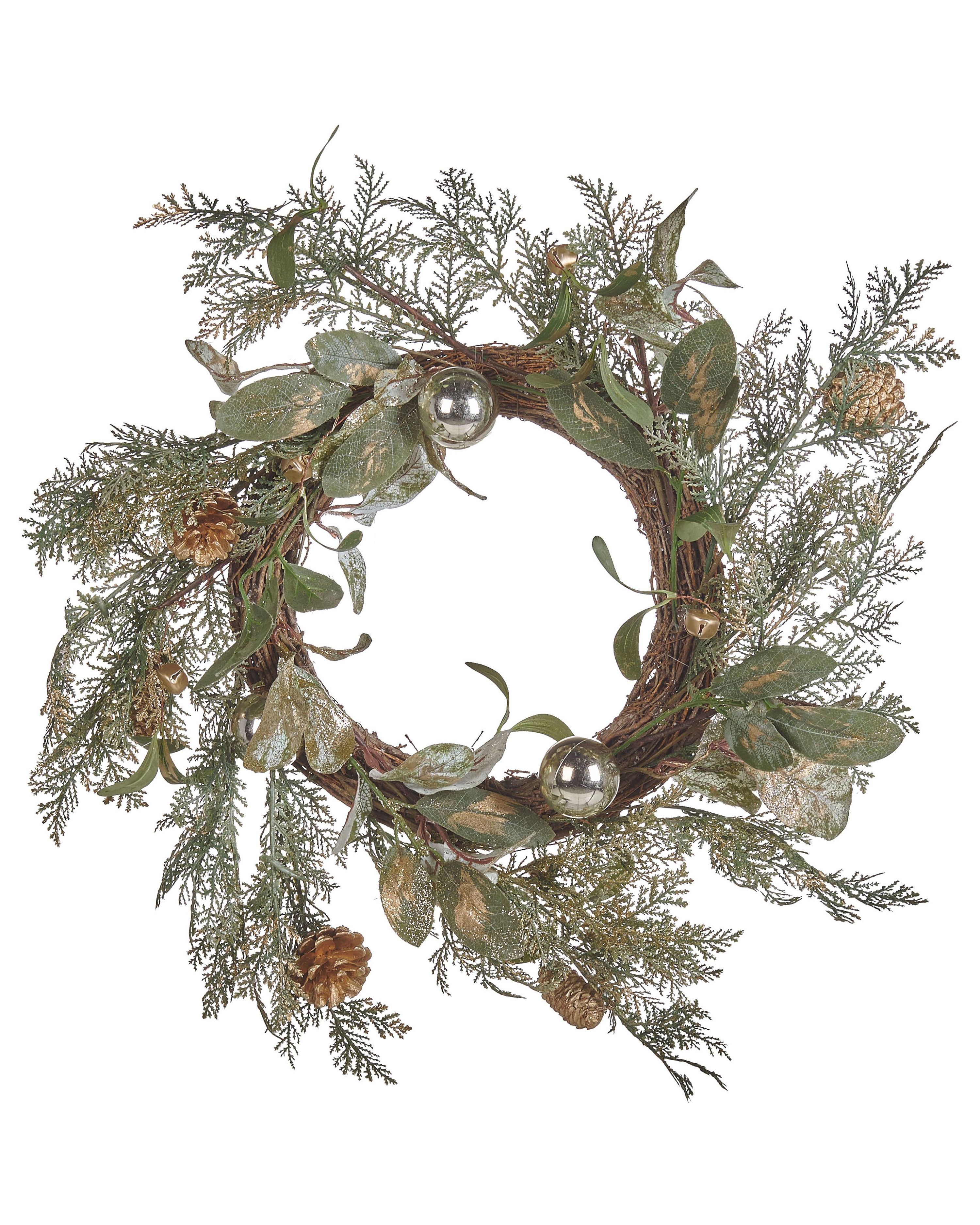 Christmas Wreath HOVILA Gold 45 cm