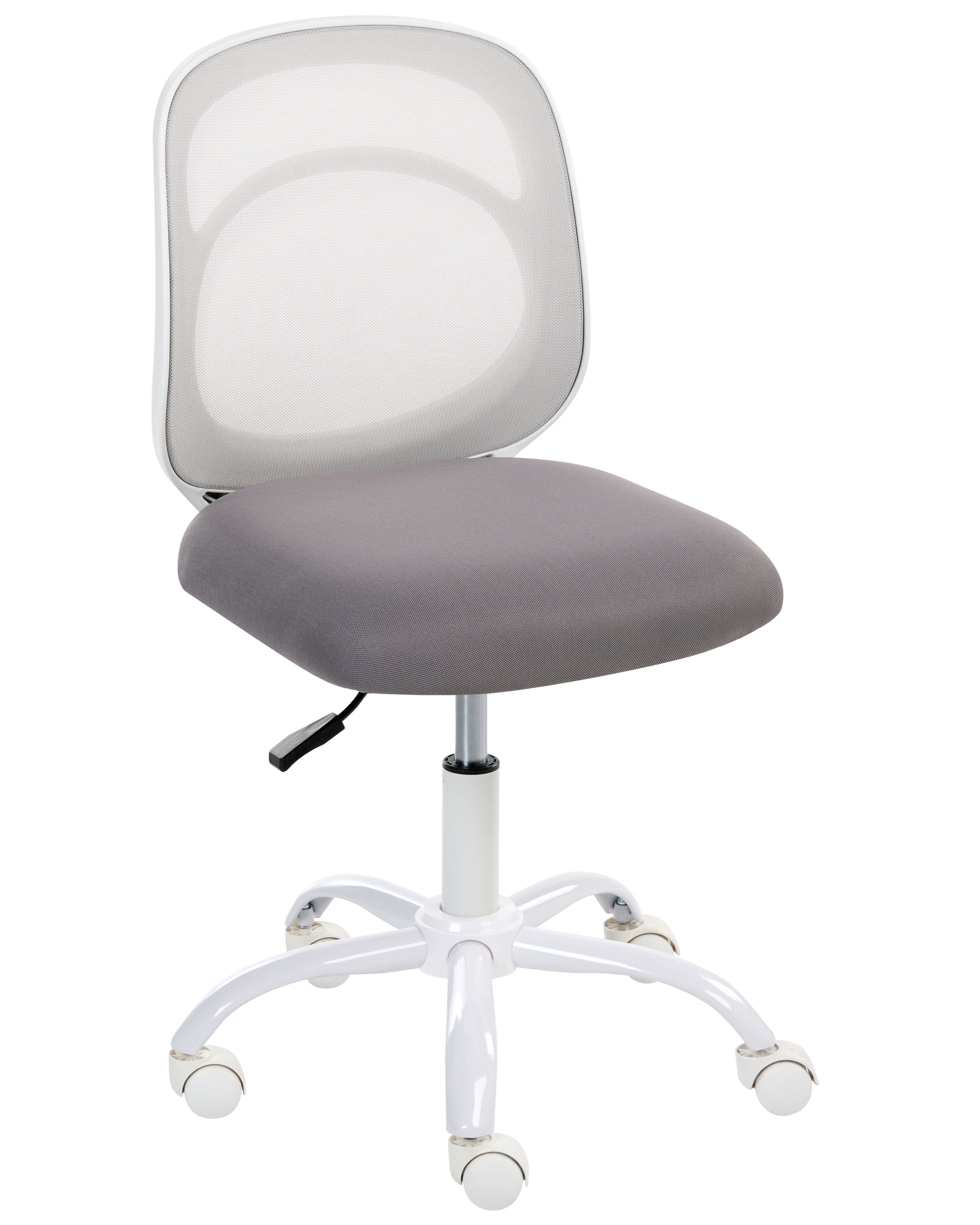 Desk Chair BLISSFUL Fabric Grey