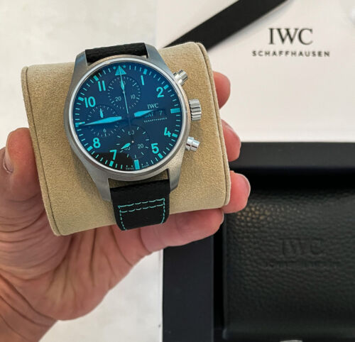IWC Pilots Watch Chronograph Mercedes AMG Petronas Edition IW388108 �?Full Set(1:1 replica) - Top club