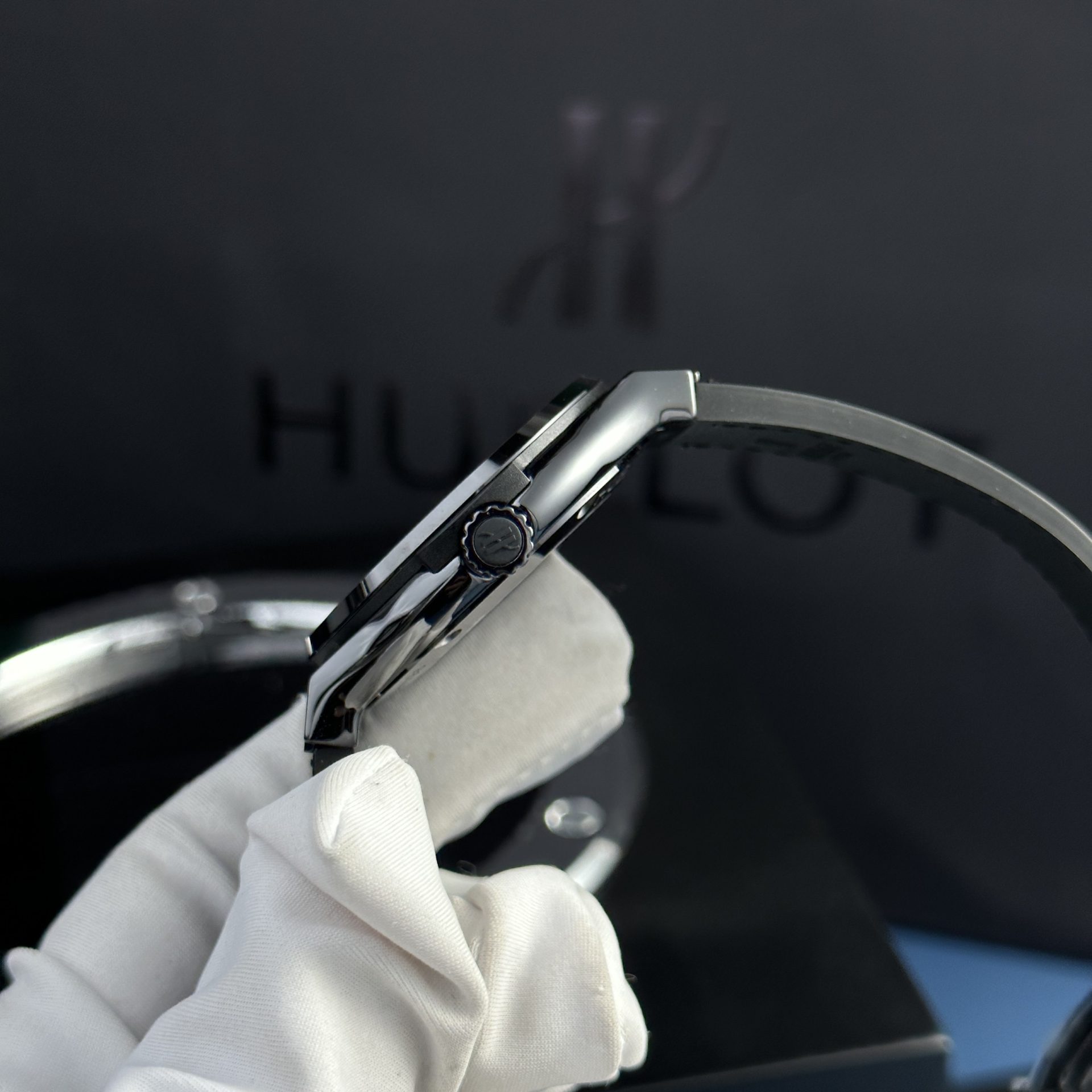 Hublot Replica 1:1 Watch Refine SW300 Movement Black Ceramic Bezel JJZ Factory 42mm - Top club