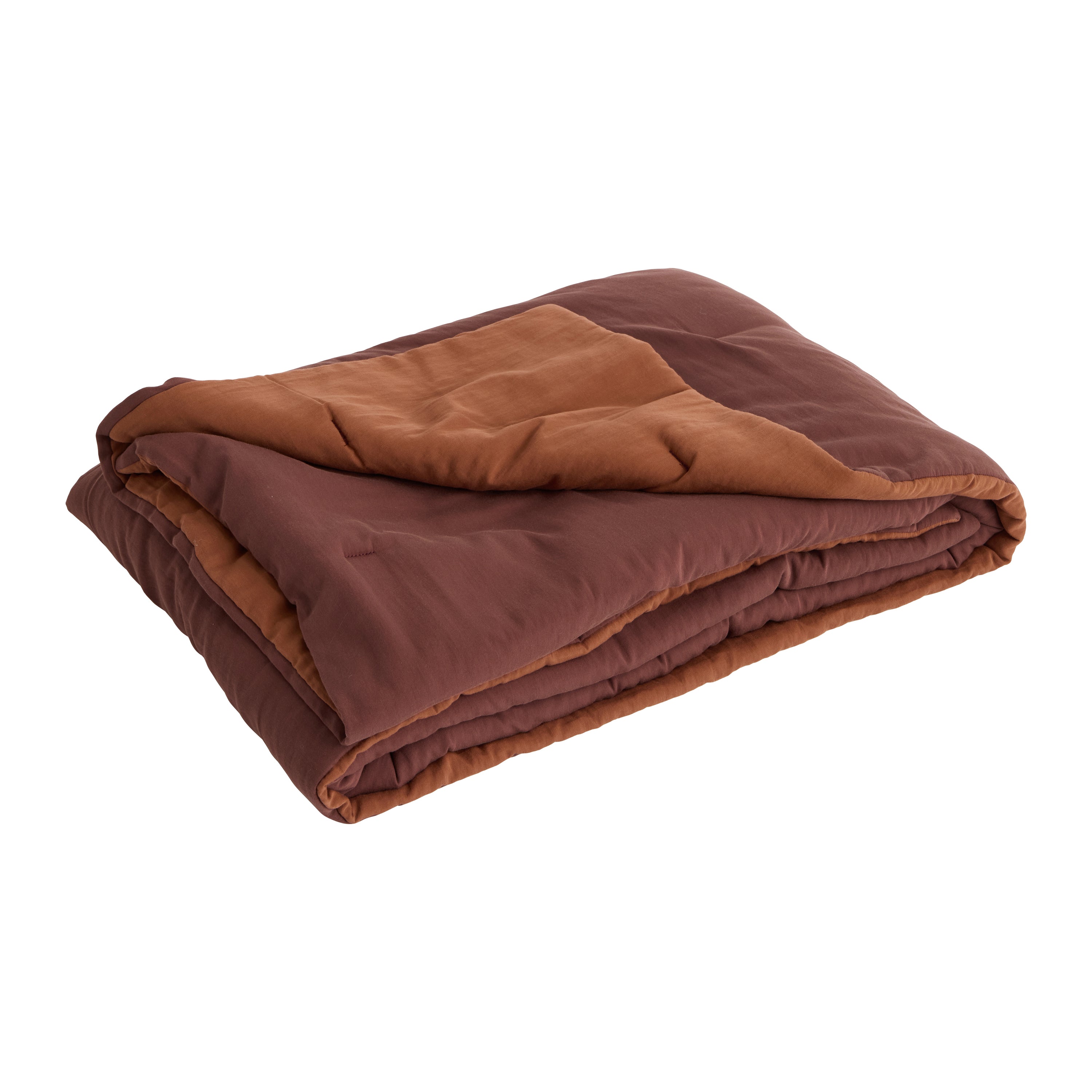HAY Air Quilt Plaid 140 x 200 cm - Iron Red