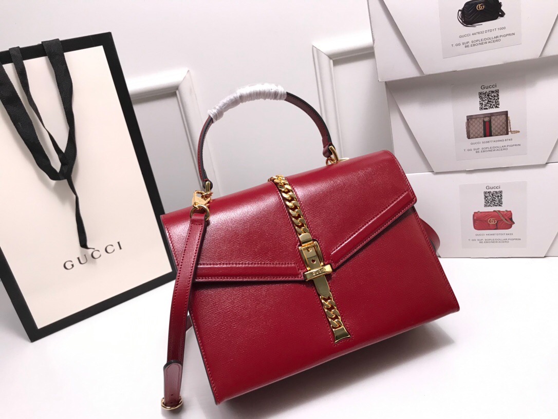 Replica Gucci Sylvie 1969 Small Top Handle Bag1:1High-quality replica
