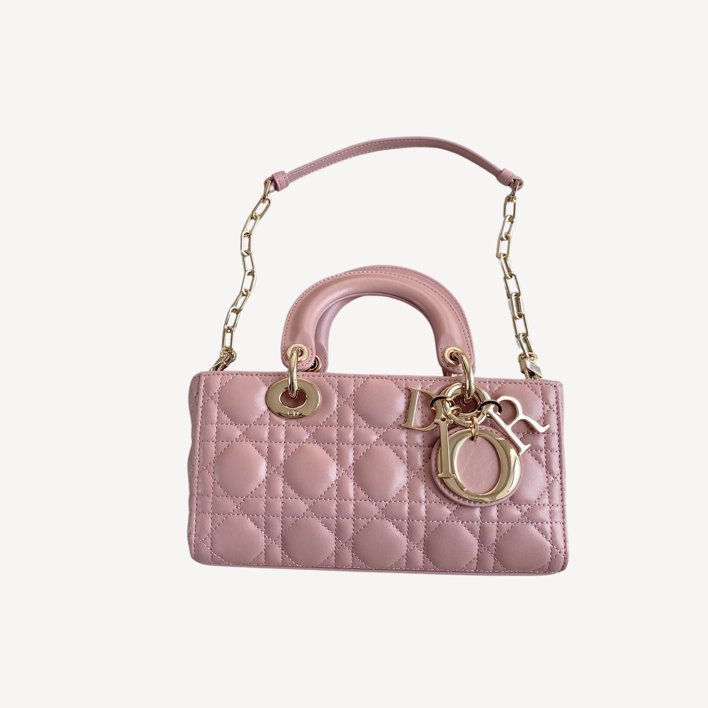 Dior Christian Dior Small Lady D-Joy Bag Pink For Women 9in/22cm1:1High-quality replica