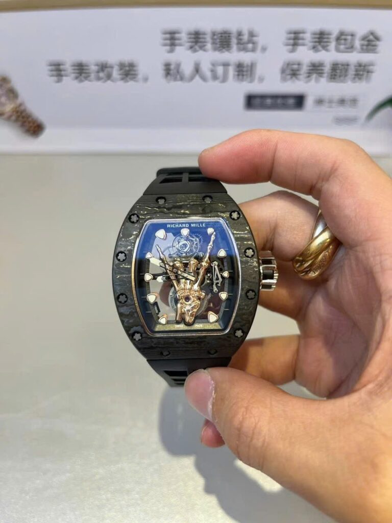 Richard Mille RM66 Custom Tourbillon Carbon 18K Gold Wrapped VIP 42.7mm - Top club