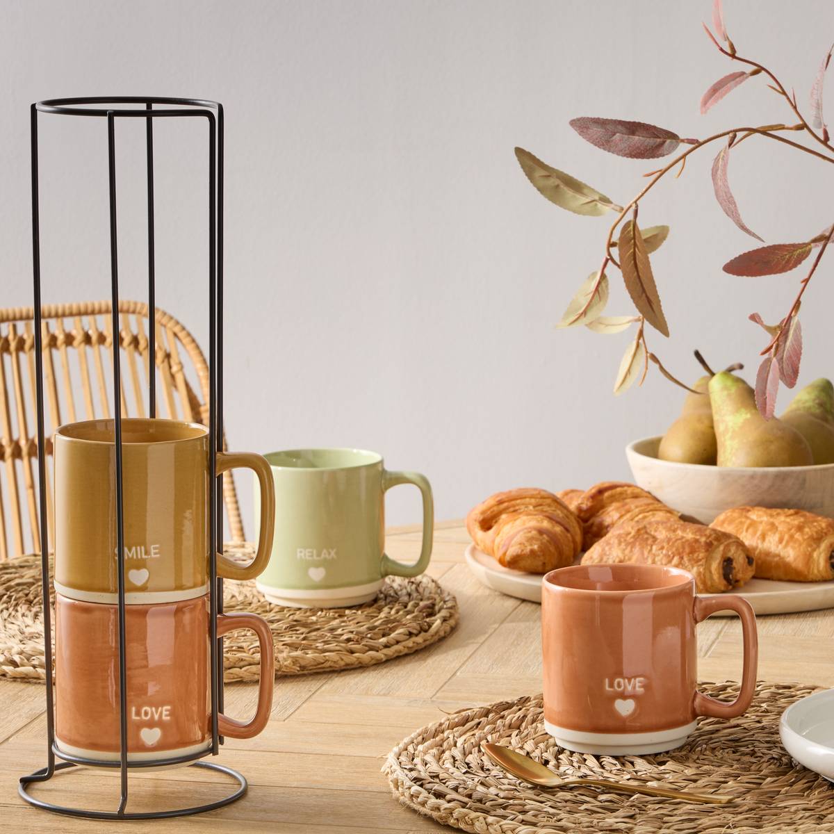 Mug"Relax" New Bone China (Porcelain), 340 ml