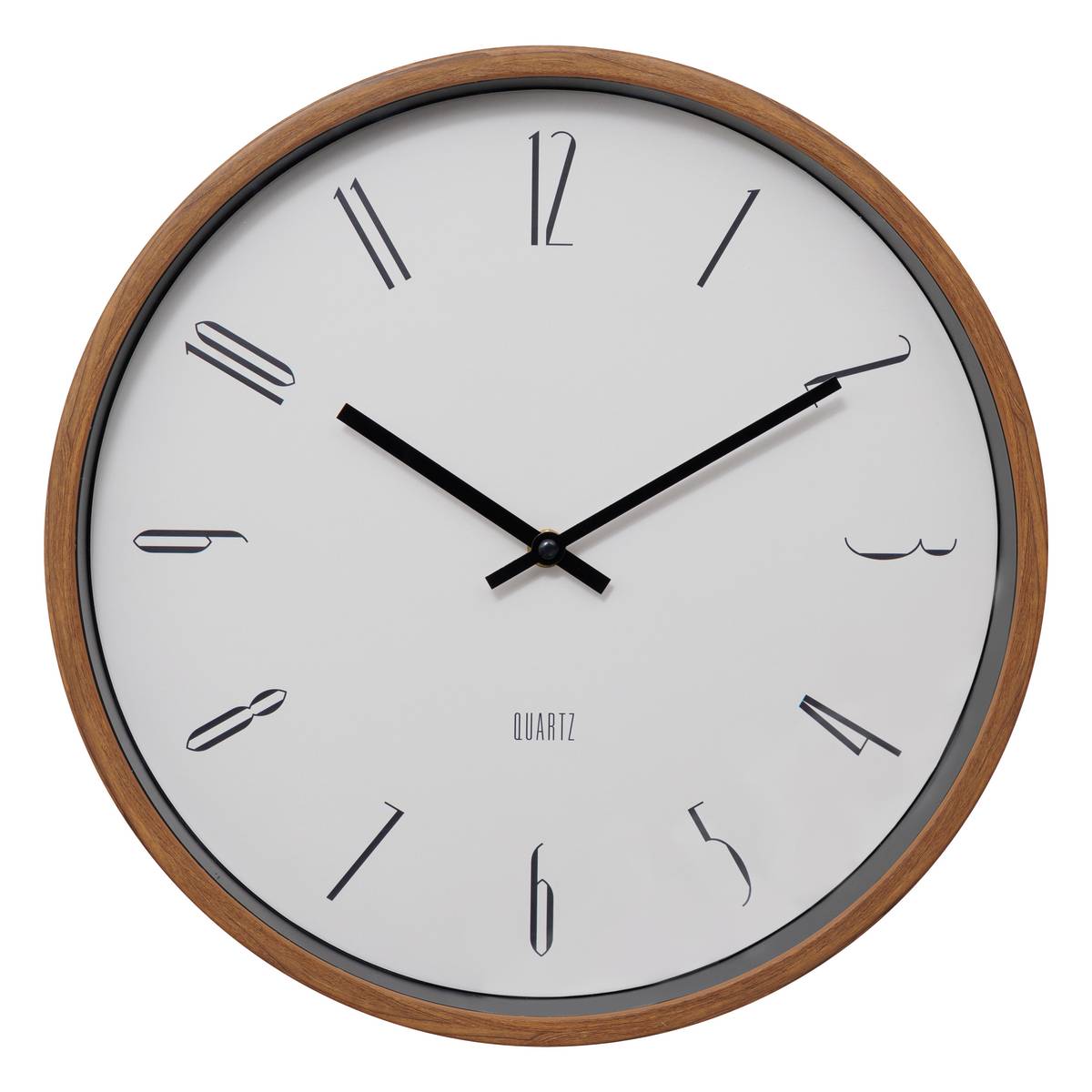 Clock "Bratislav" White, D.35 cm