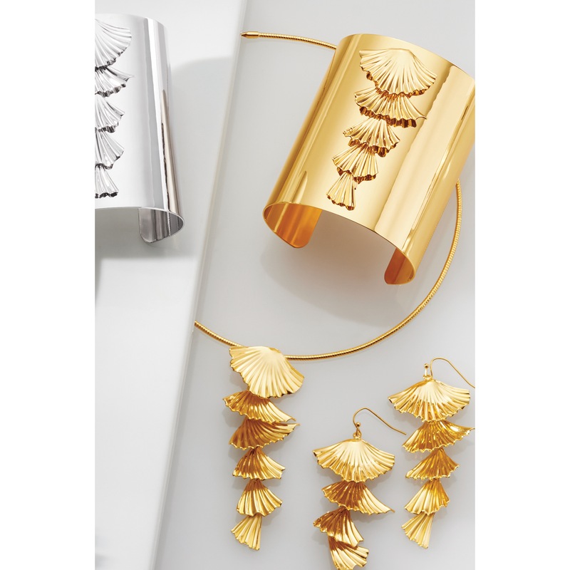 Metal Shell Collection Necklace - MIDNIGHT VELVET CATALOG