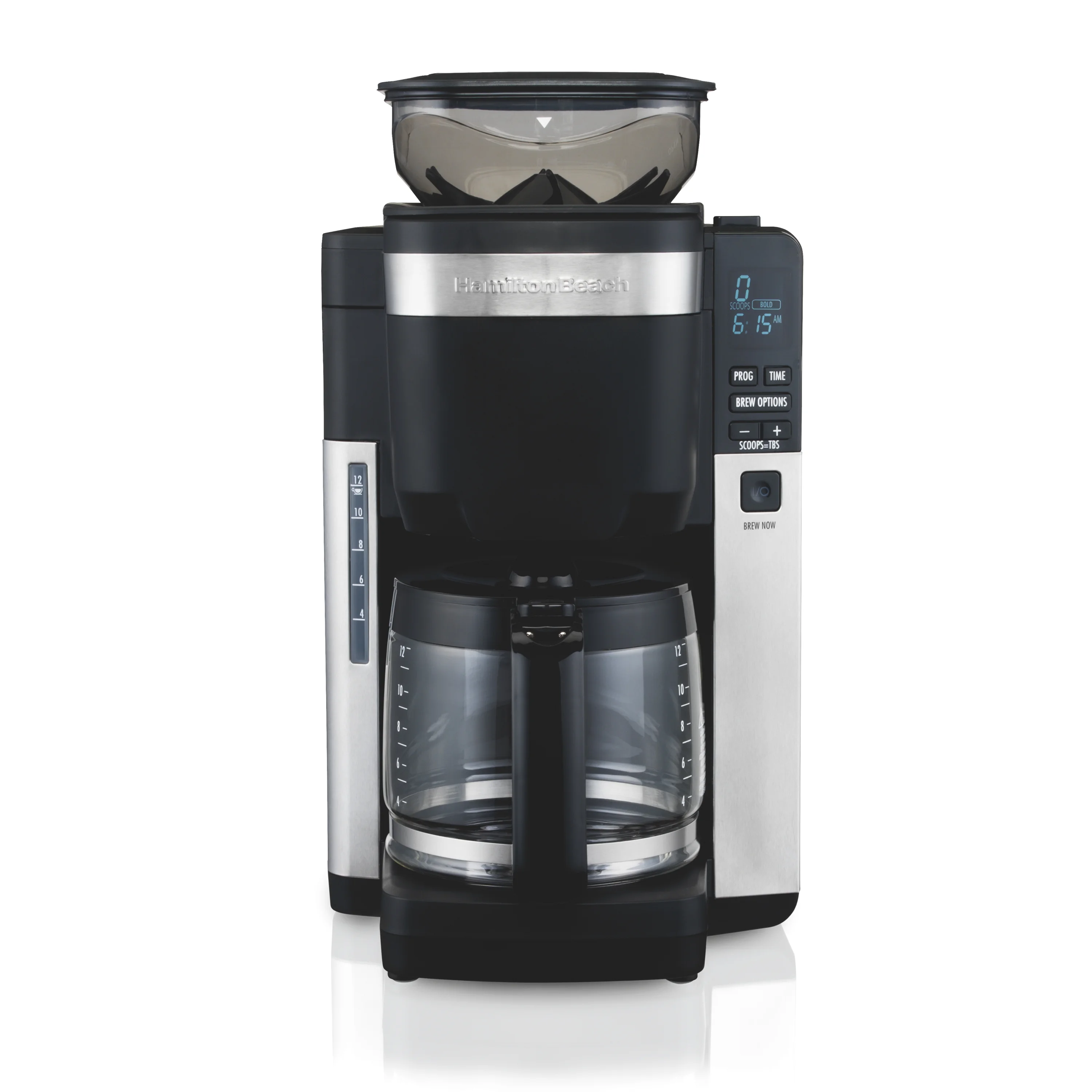 Hamilton Beach? Auto Grounds Dispensing Coffee Maker | Model# 45400