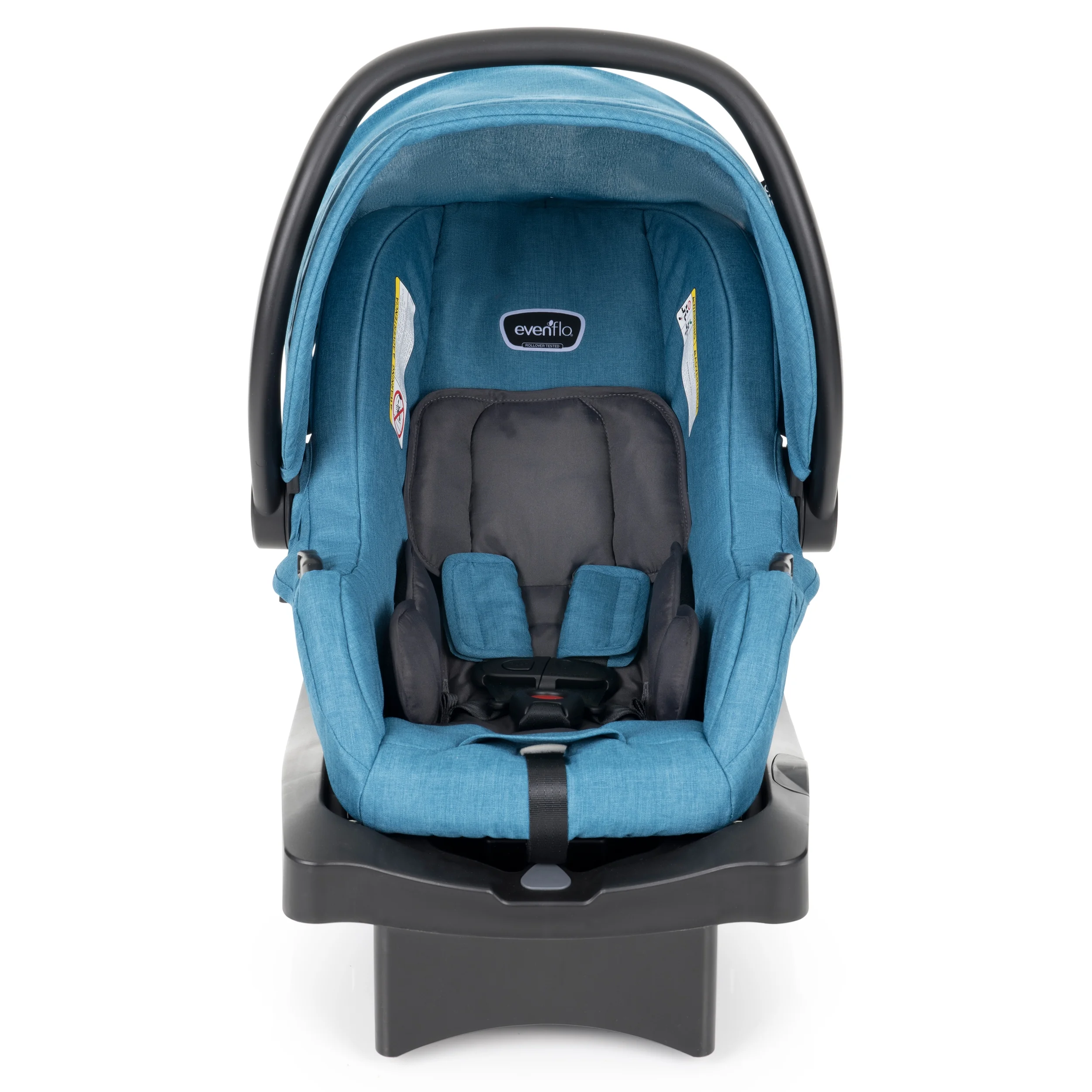 Evenflo Omni Plus Modular Travel System with LiteMax Sport Infant Car Seat, Mylar Gray, Unisex - Image 25