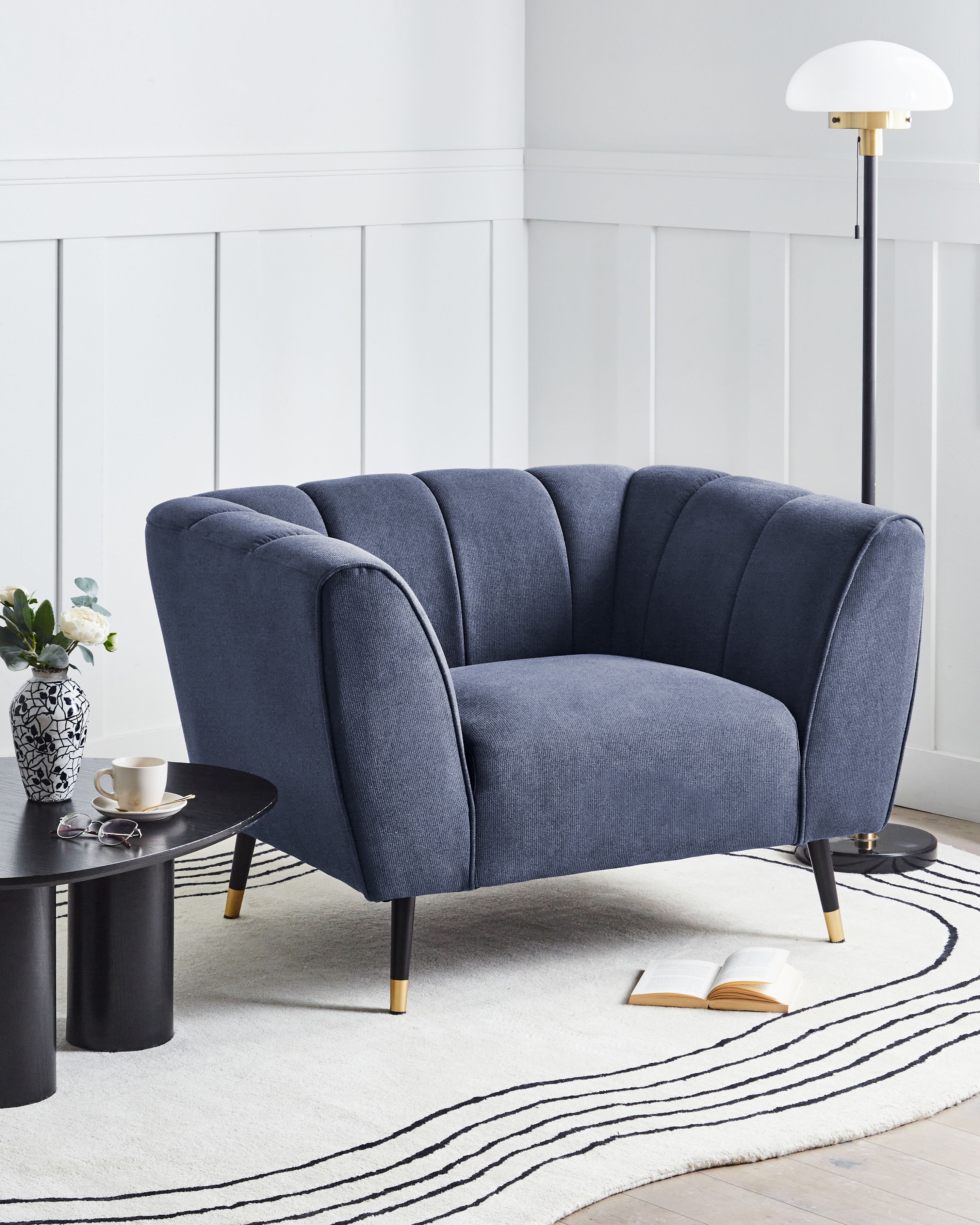 Armchair ORSTA Fabric Dark Blue