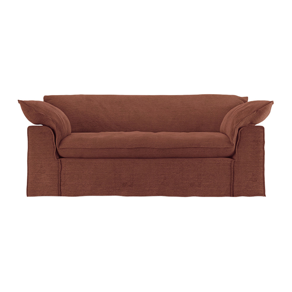 HKliving Nomad 2-zitsbank - Velvet - Magnolia