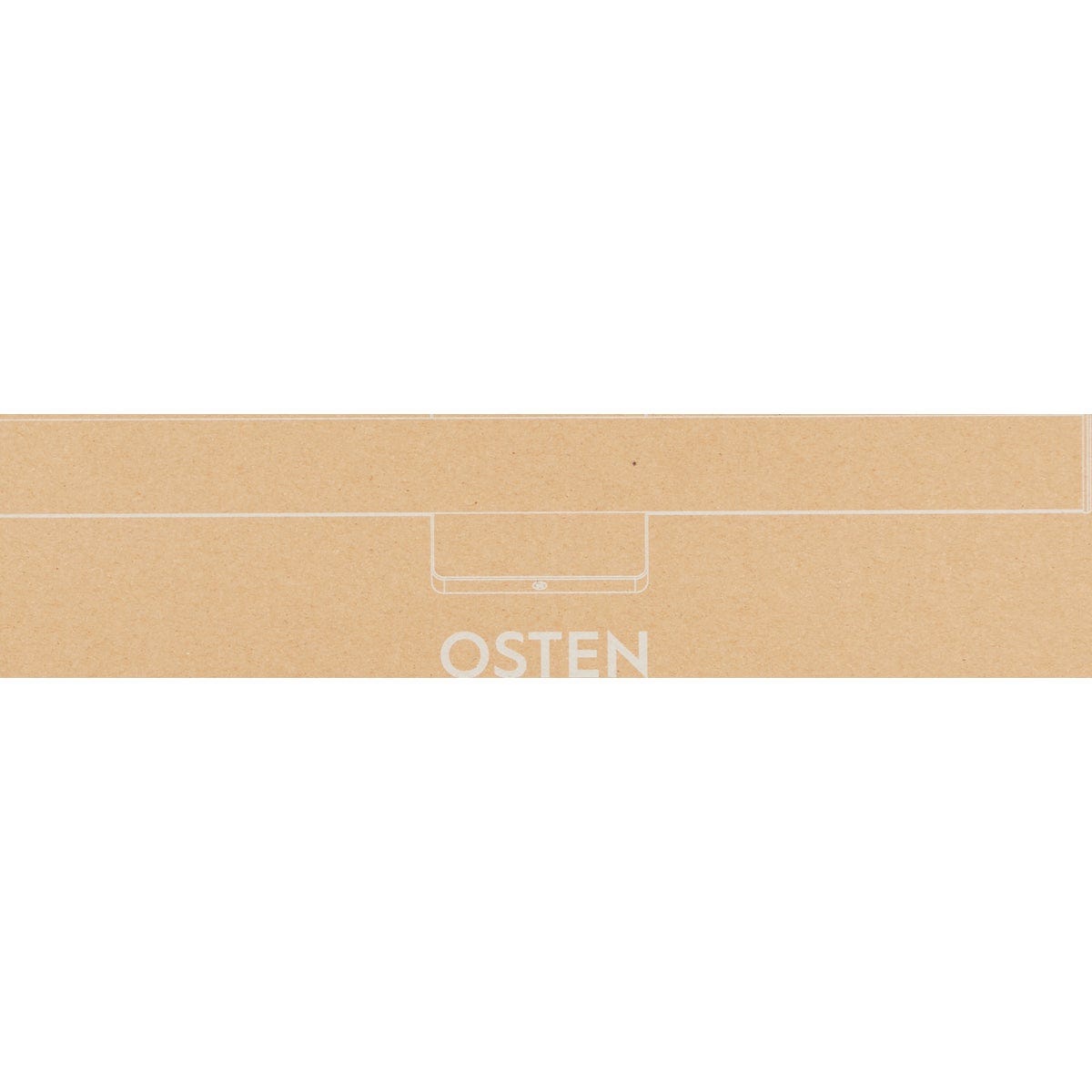 Canarm Osten 24 In. Brushed Nickel LED Vanity Bath Light Fixture, Tubular Glossy Opal Glass