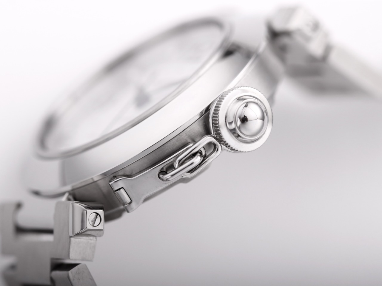 Cartier Pasha W31074M7 Ladies Automatic - White(1:1 replica) - Top club