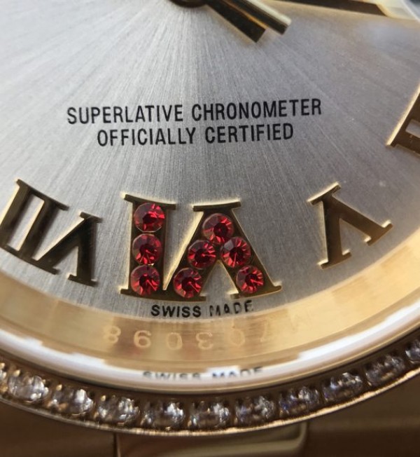 Replica Rolex DateJust 31mm Diamonds Bezel Roman Markers White Dial A2235 - Elite Watch Atelier