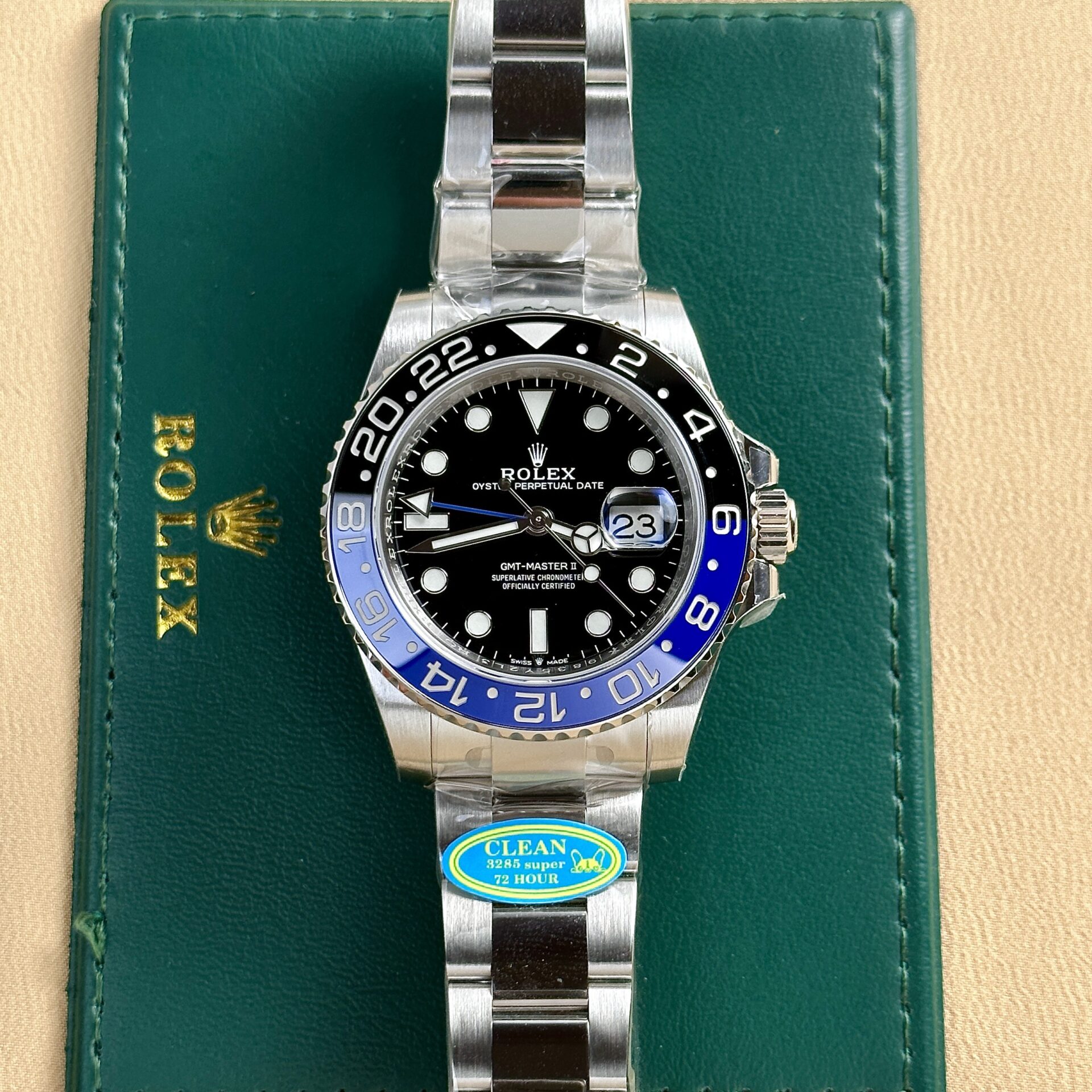 Rolex GMT-Master II 116710BLNR Batman Replica 1:1 Watch Factory Clean 40mm - Elite Watch Atelier