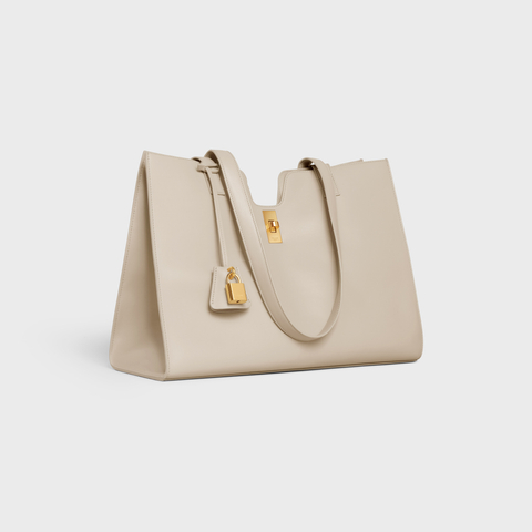 Replicate CABAS 16 IN SMOOTH CALFSKIN LIGHT STONE(1:1 replica)1:1High-quality replica
