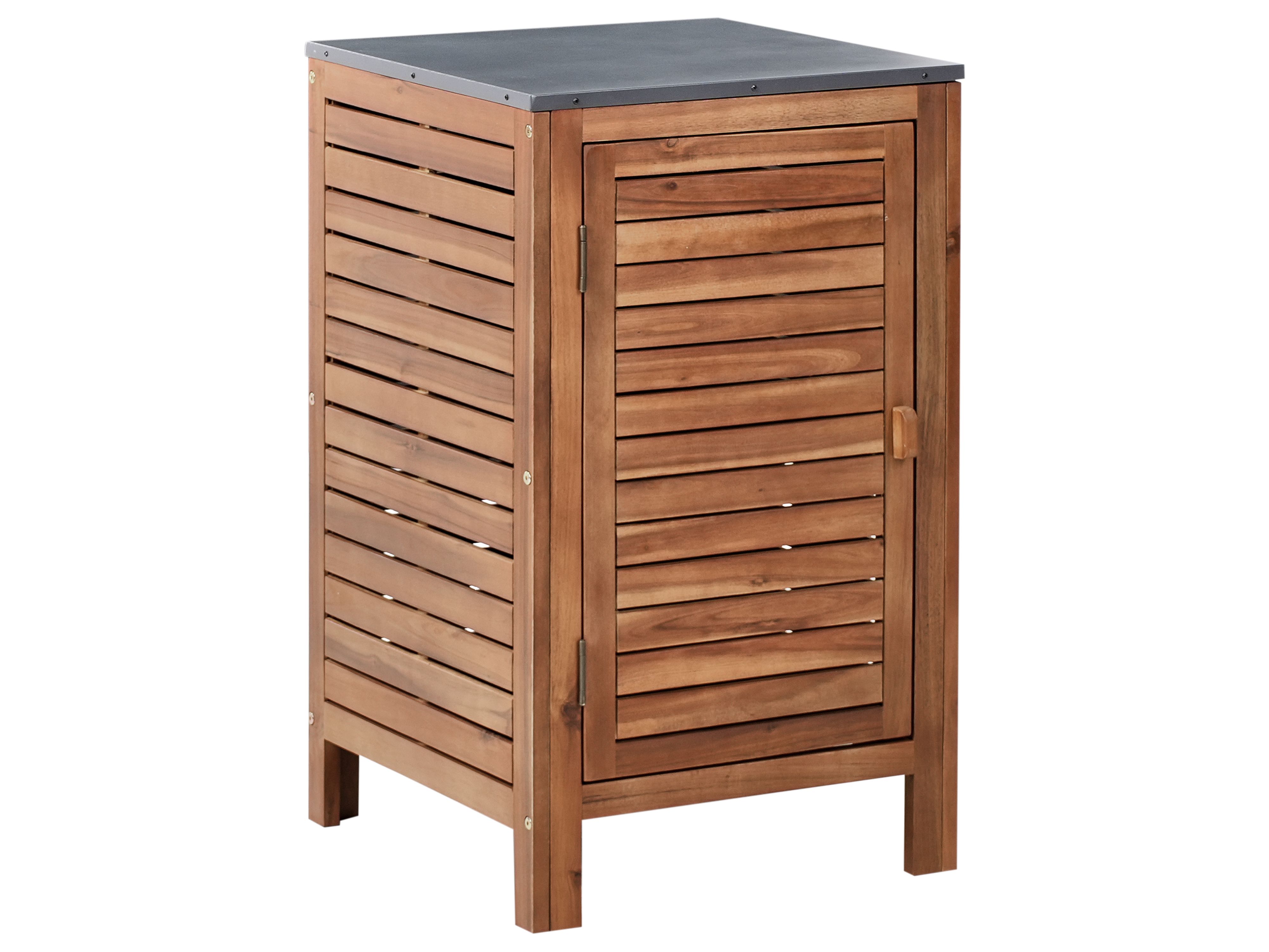 Outdoor Kitchen Cabinet BRUCOLI Acacia Wood 50 cm 50 cm Brown