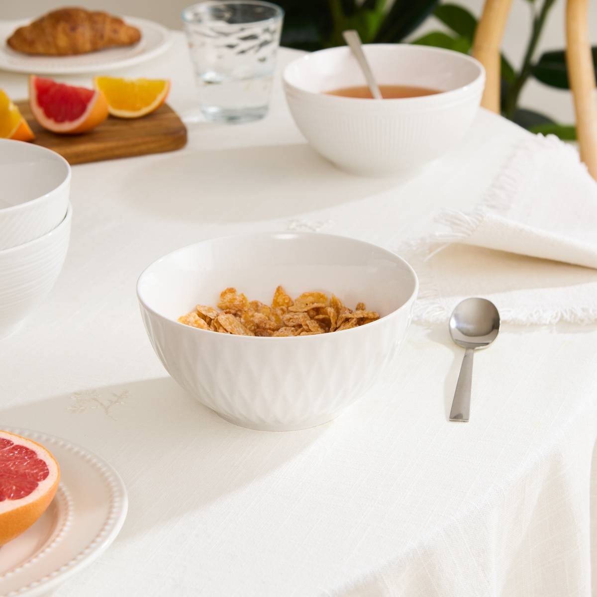 Bowl "Blan" 650 ml, Porcelain, White