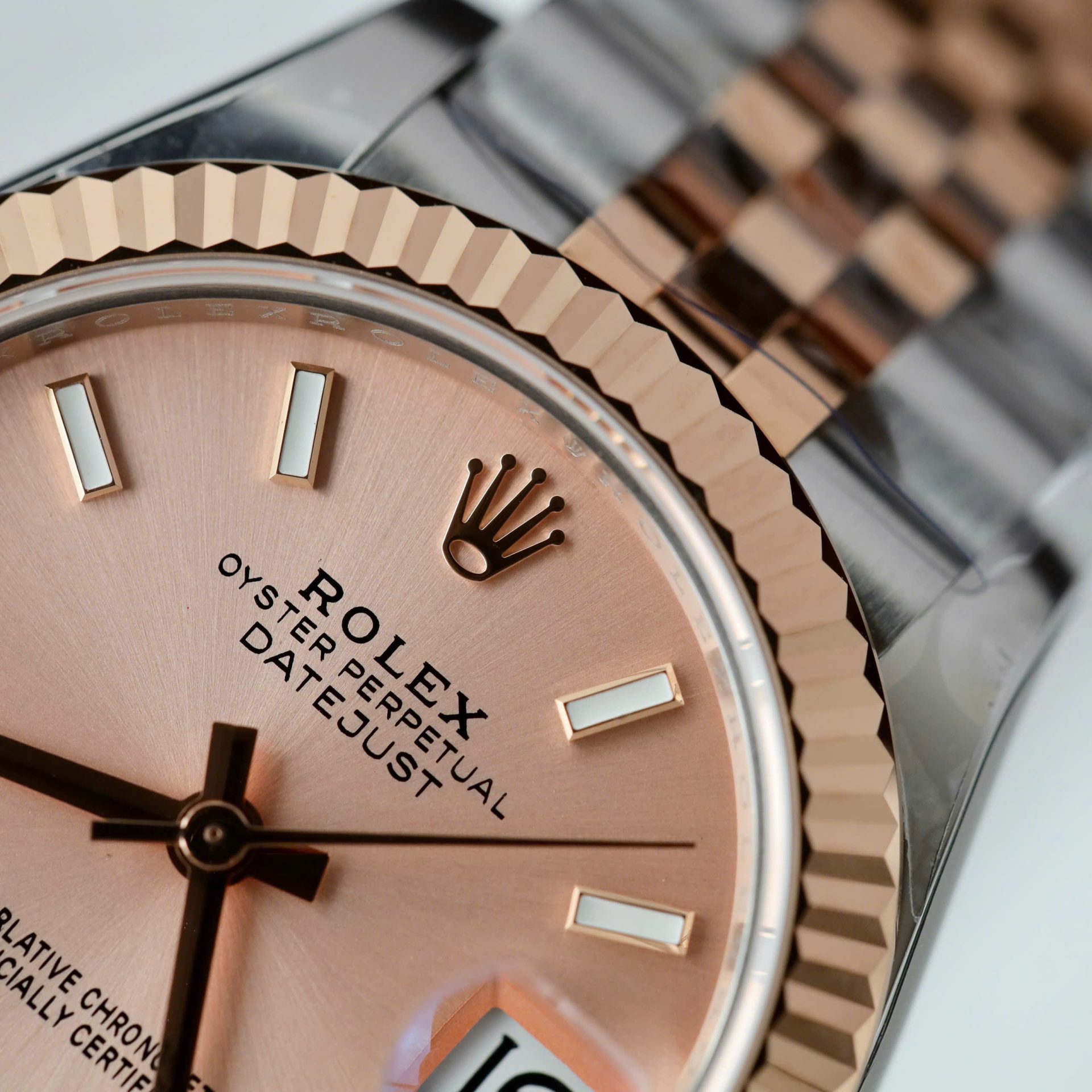 Rolex DateJust Imitation Luxury Watches Pink Dial Jubilee Strap THB Factory 31mm - Top club