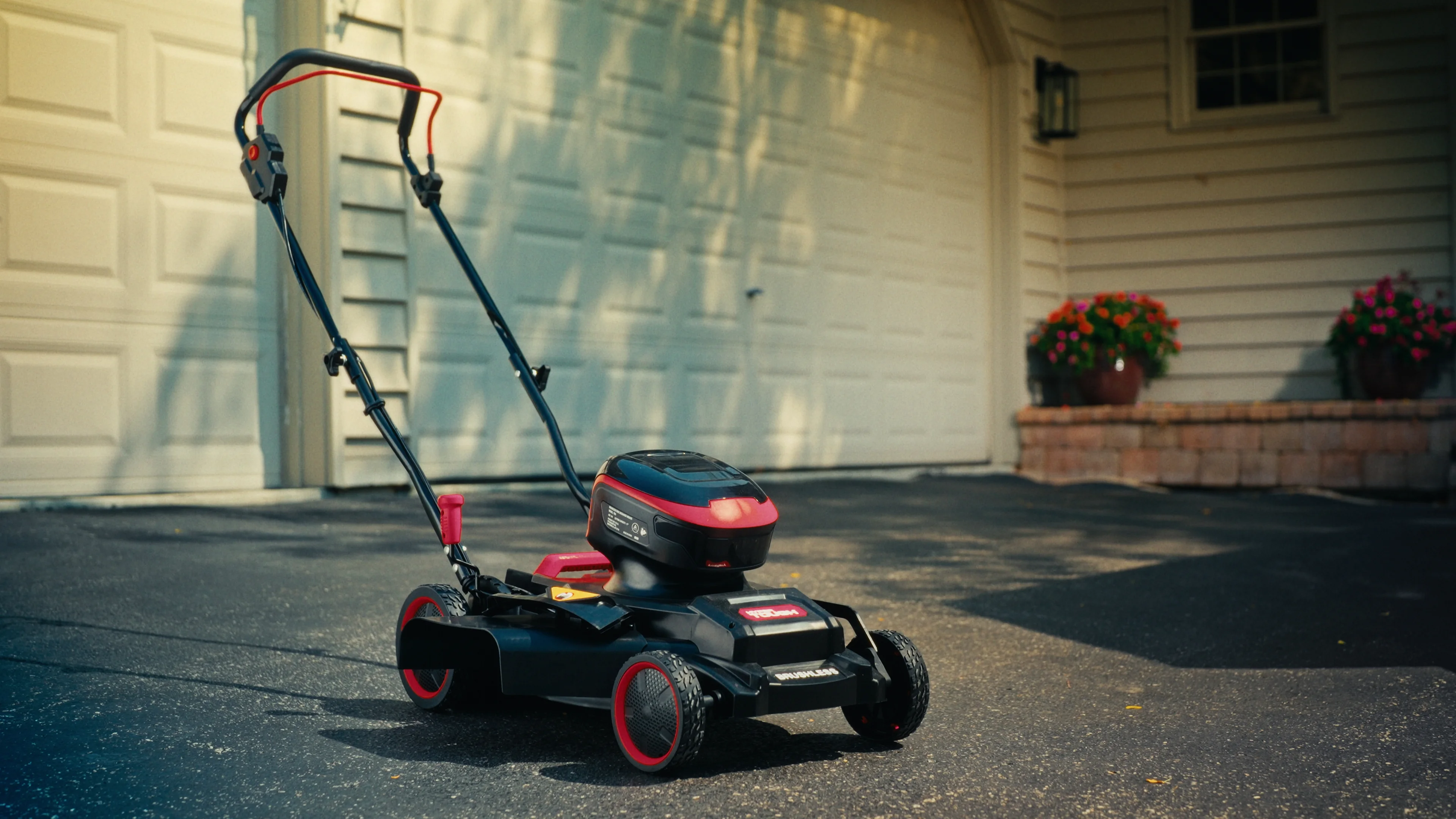 Hyper Tough 2x20 Volts Max 18-inch Brushless Side-discharge Mower, HY5601050516001 - Image 3