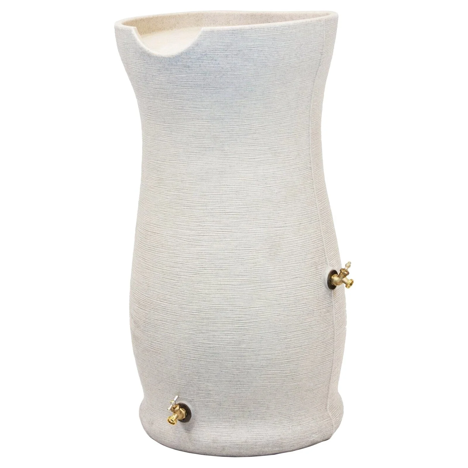 Impressions Corsican 50 Gallon Rain Saver, Sandstone - IM-COR050-SAN - Image 2 Impressions Corsican 50 Gallon Rain Saver, Sandstone - IM-COR050-SAN - Image 2