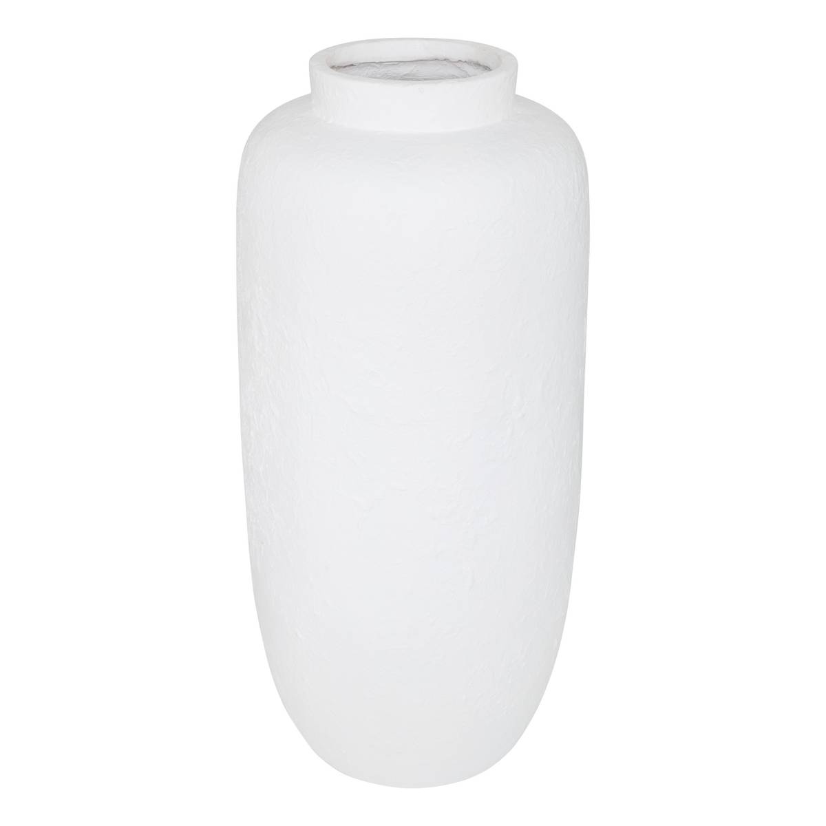 Vase "Elene" White, H.66 cm