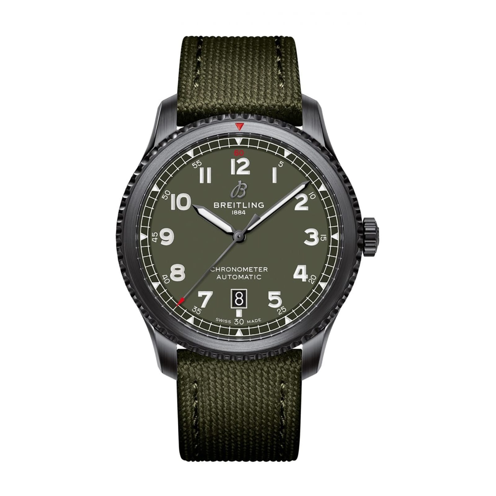 Fake Breitling Replica Watches AVIator 8 Automatic 41 Black Steel Curtiss Warhawk(1:1 replica) - Top club