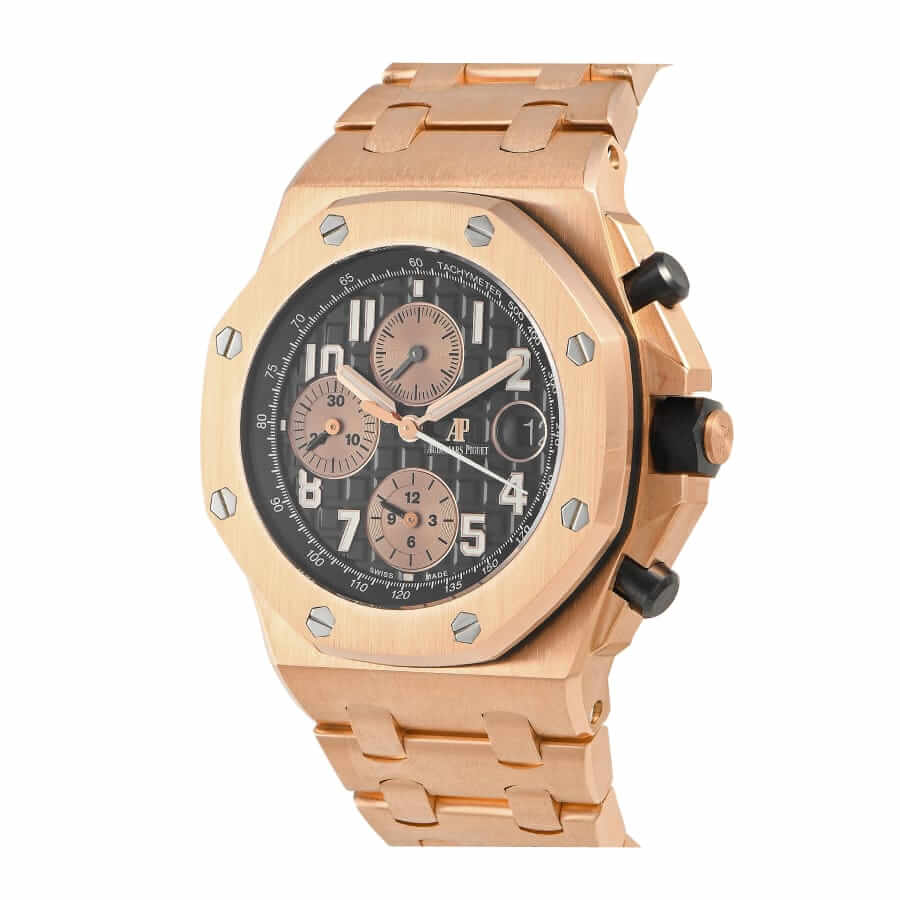 AP Rose Gold Méga Tapisserie Replica - Elite Watch Atelier
